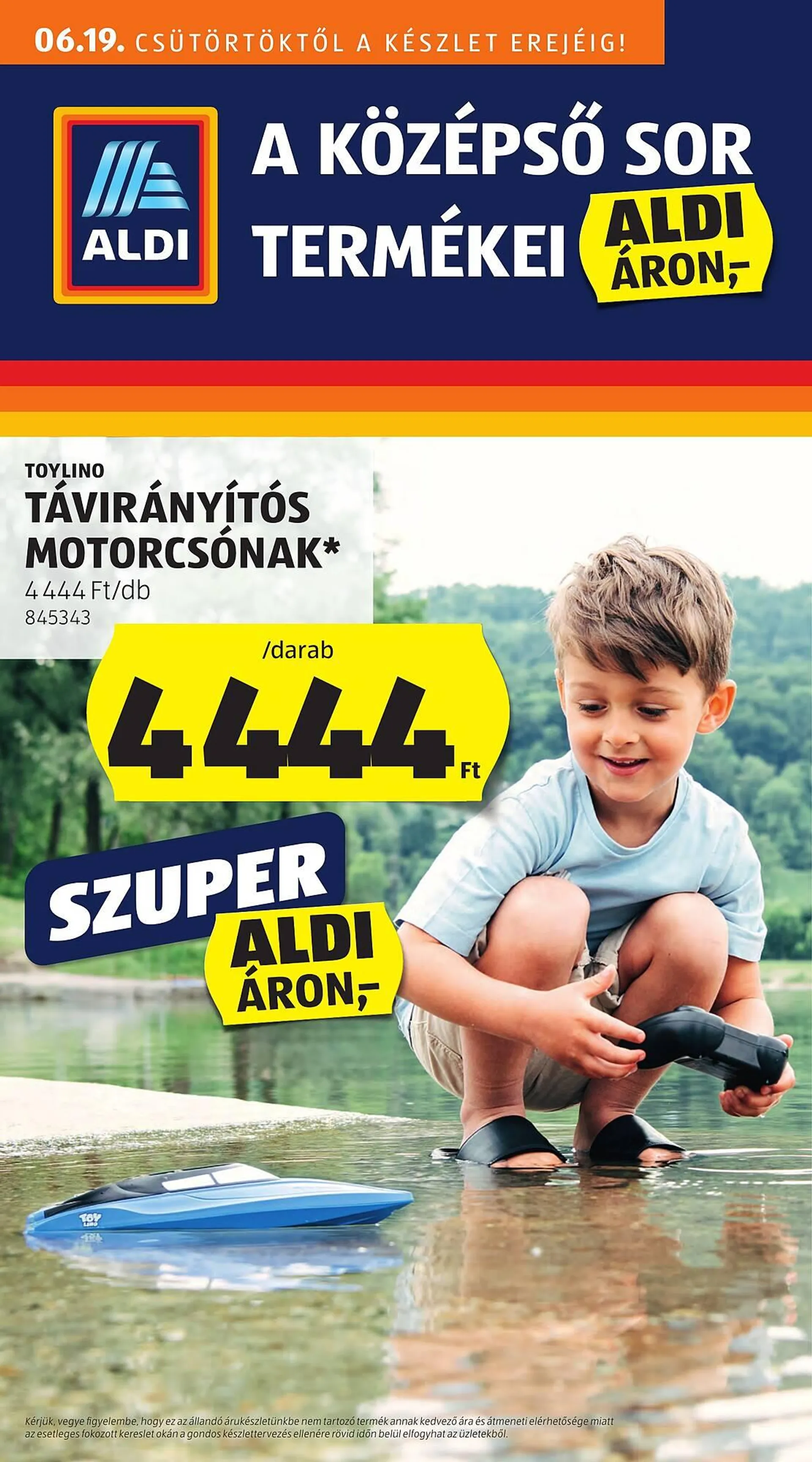 ALDI akciós újság - 1
