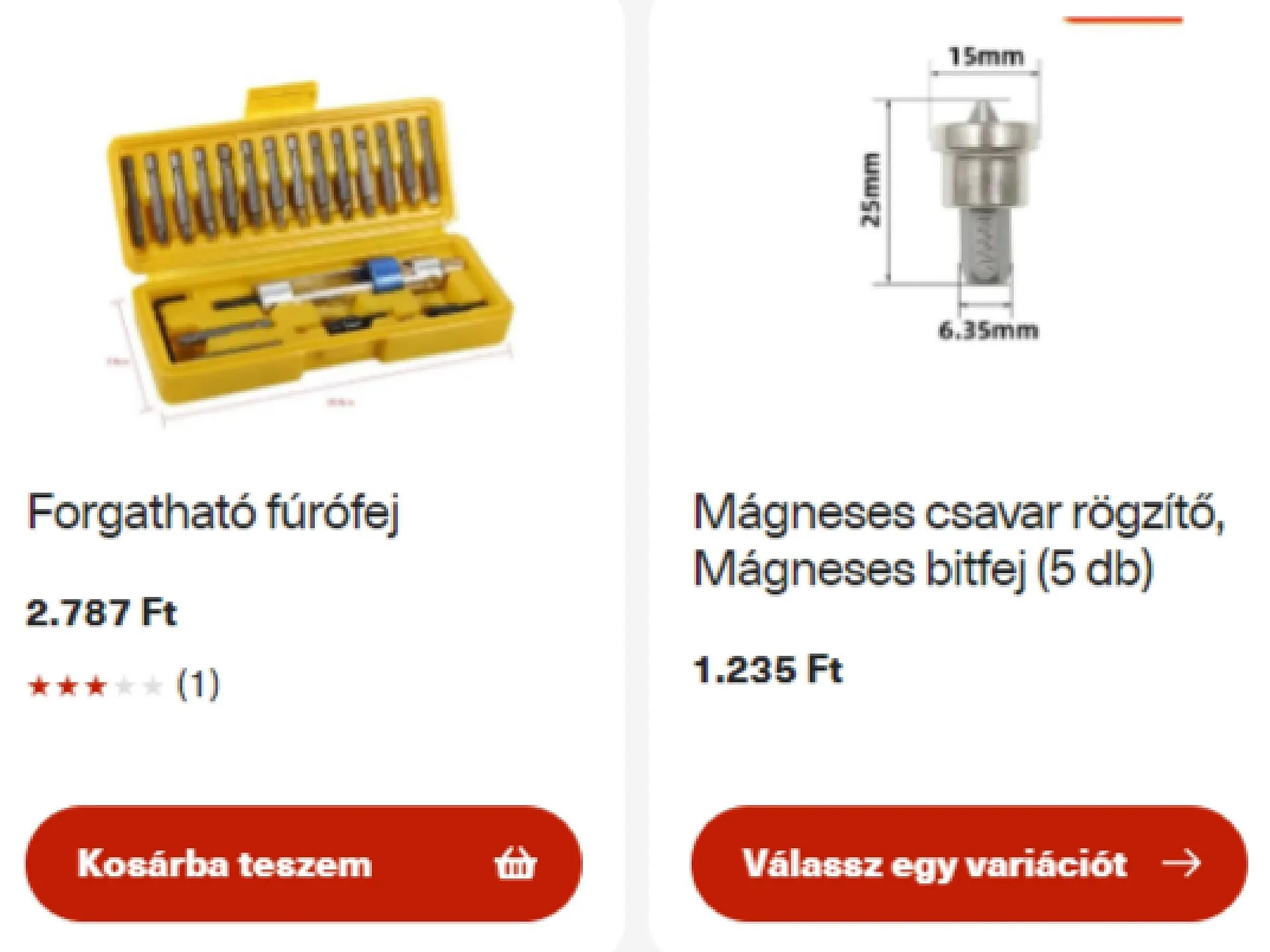 NapiKütyü akciós újság - 1