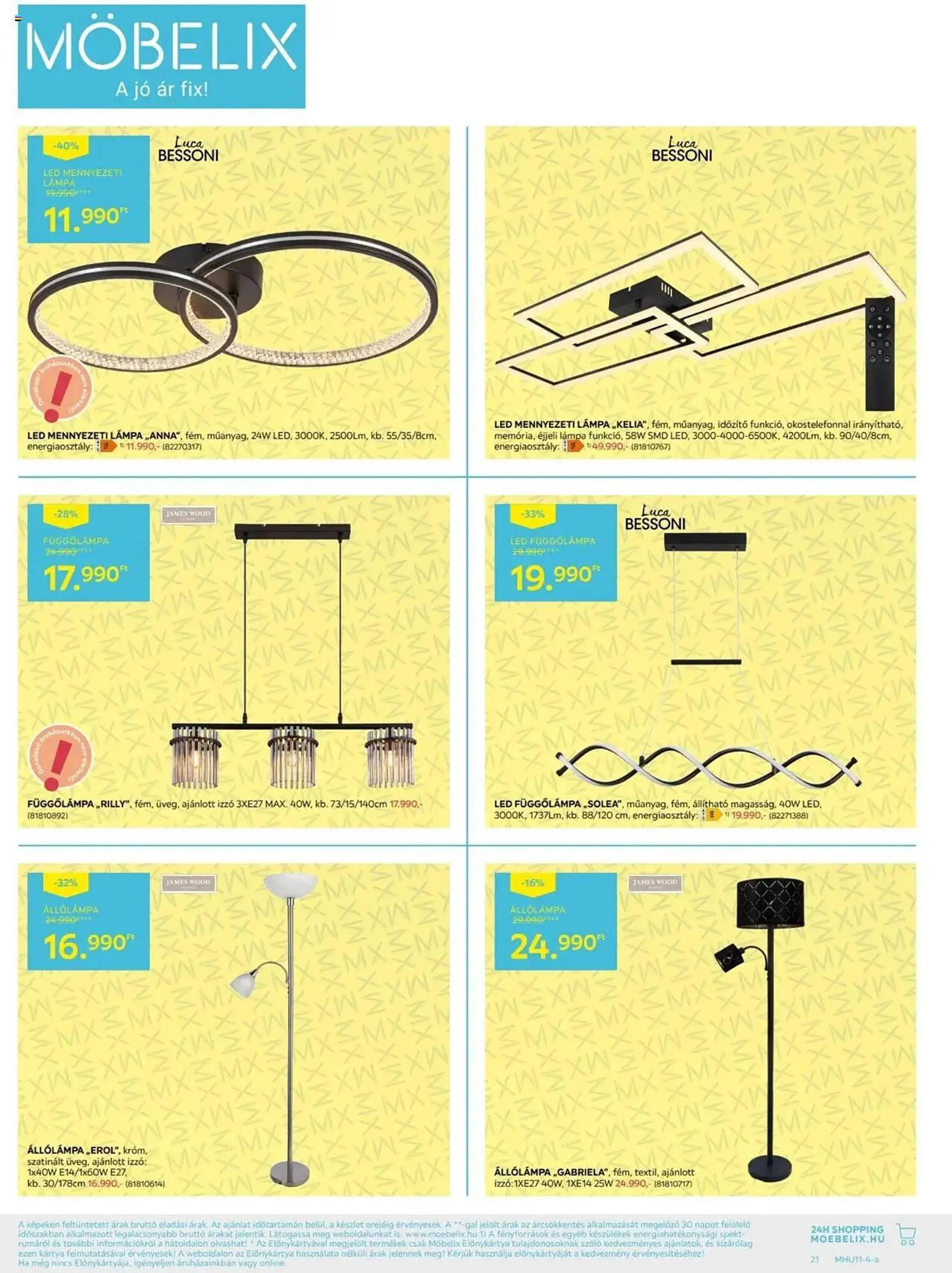 Katalógus Möbelix akciós újság október 28.-tól november 10.-ig 2024. - Oldal 21