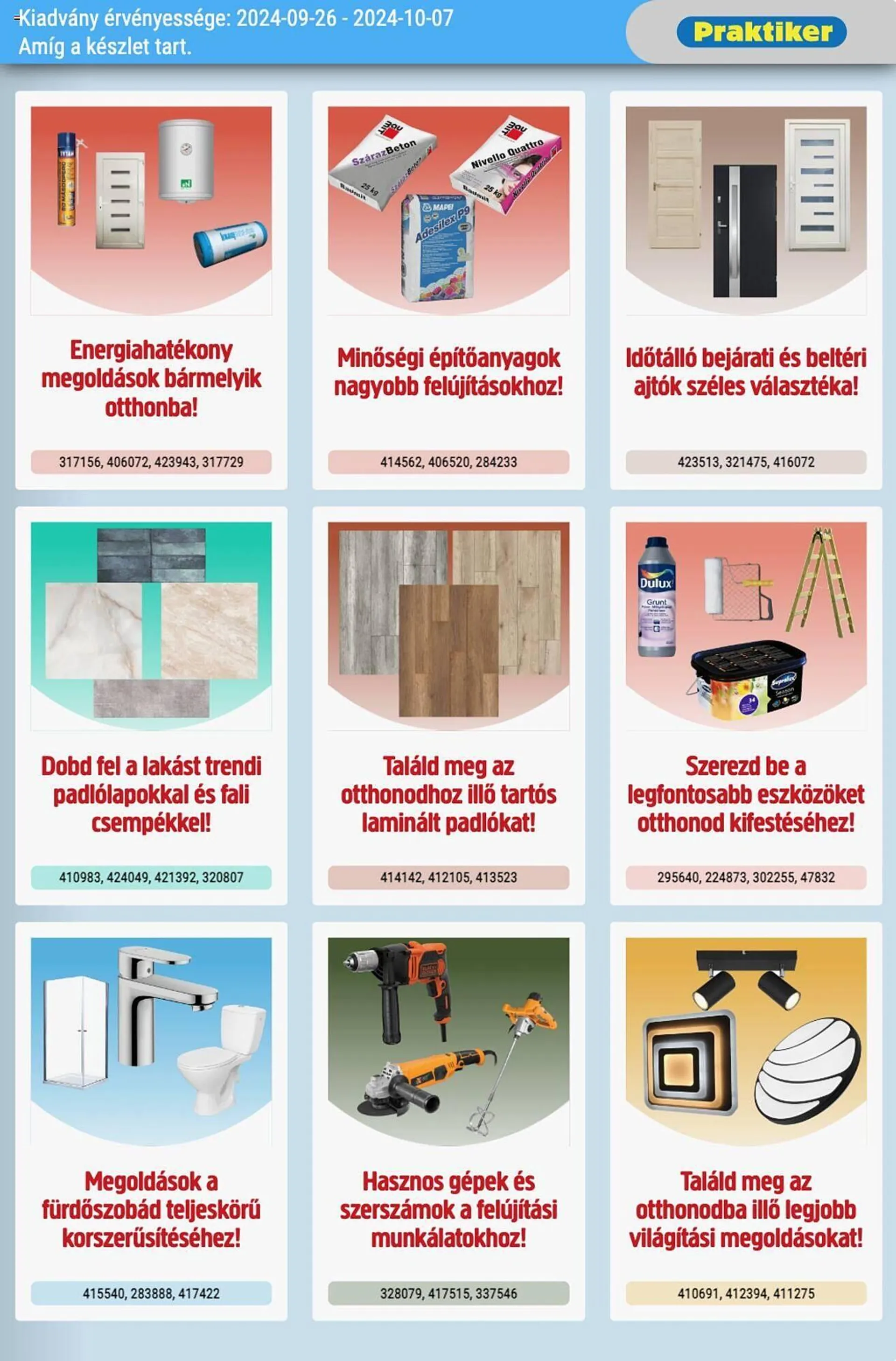 Katalógus Praktiker akciós újság szeptember 26.-tól október 7.-ig 2024. - Oldal 3