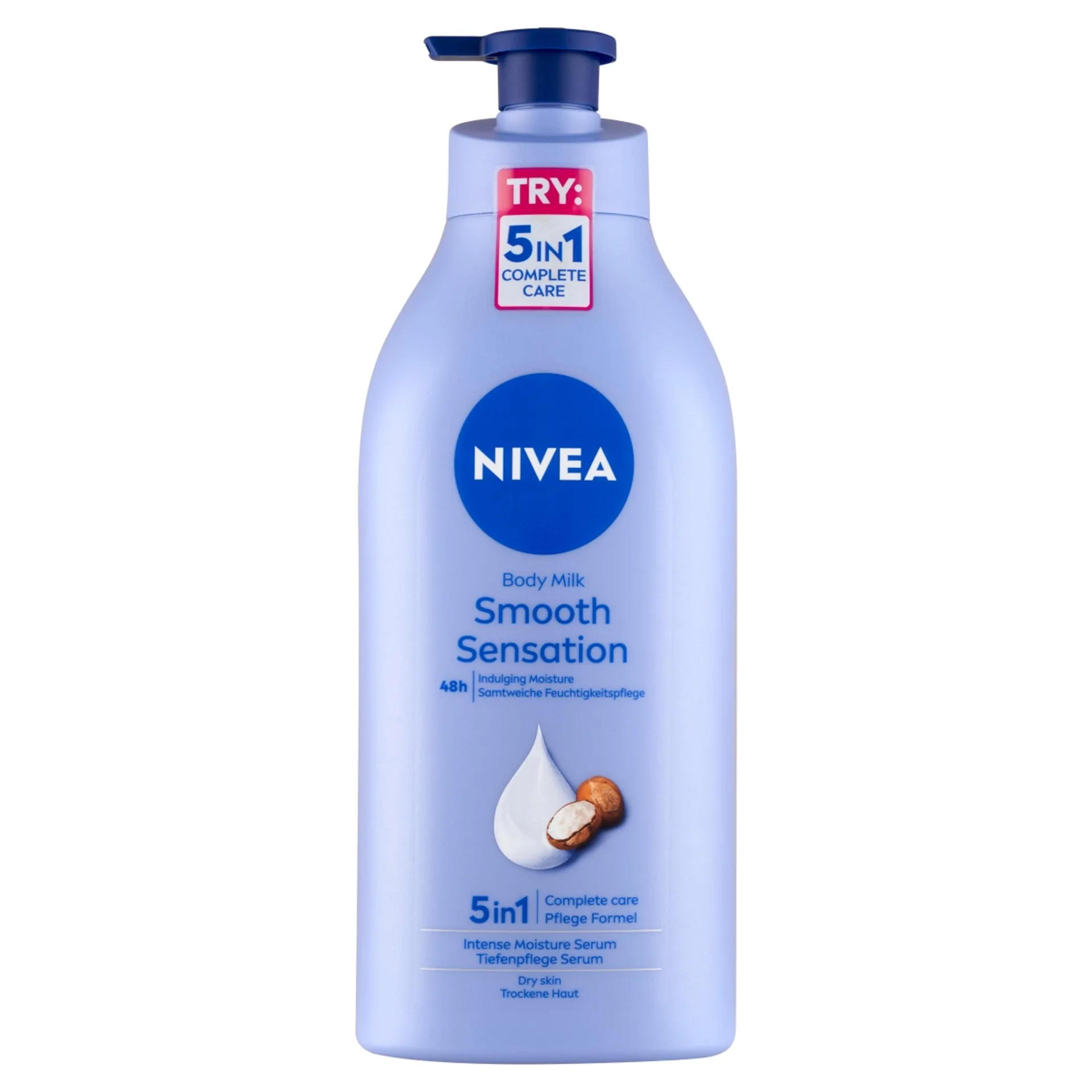 Nivea smooth sensation testápoló tej - 625 ml
