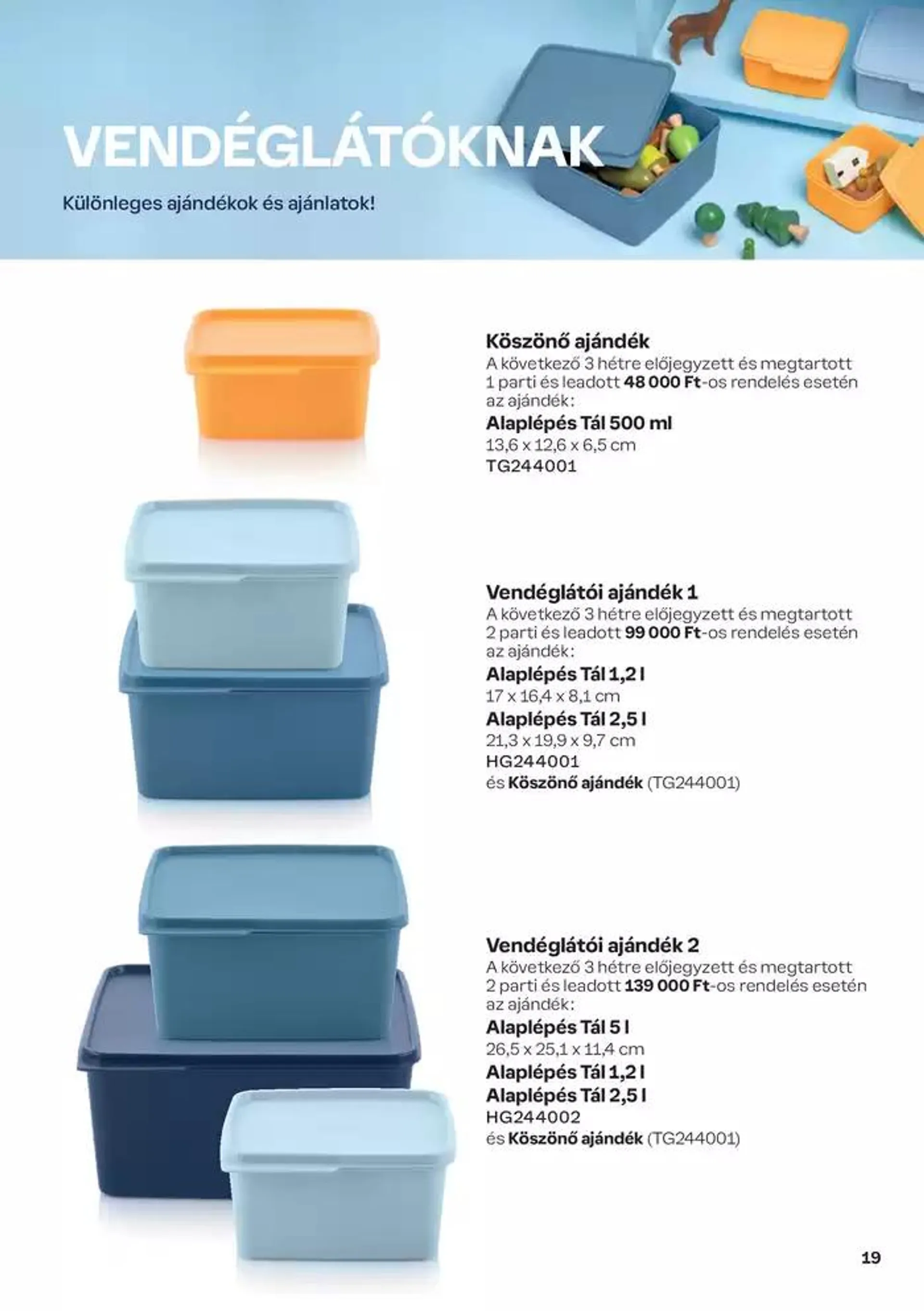 Katalógus Tupperware October 2024 Brochure október 9.-tól október 23.-ig 2024. - Oldal 19