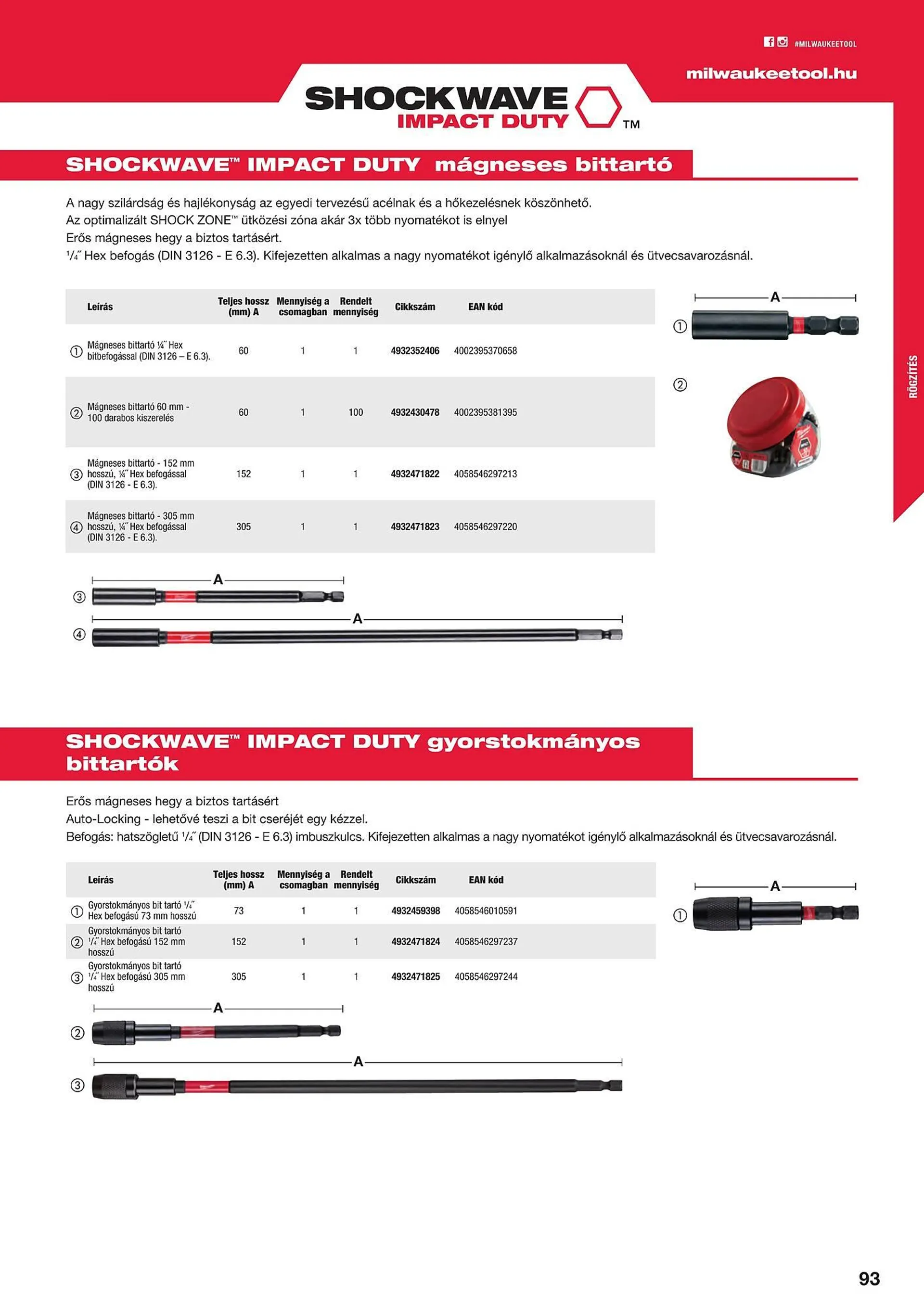 Katalógus Milwaukeetool akciós újság augusztus 14.-tól december 31.-ig 2024. - Oldal 93