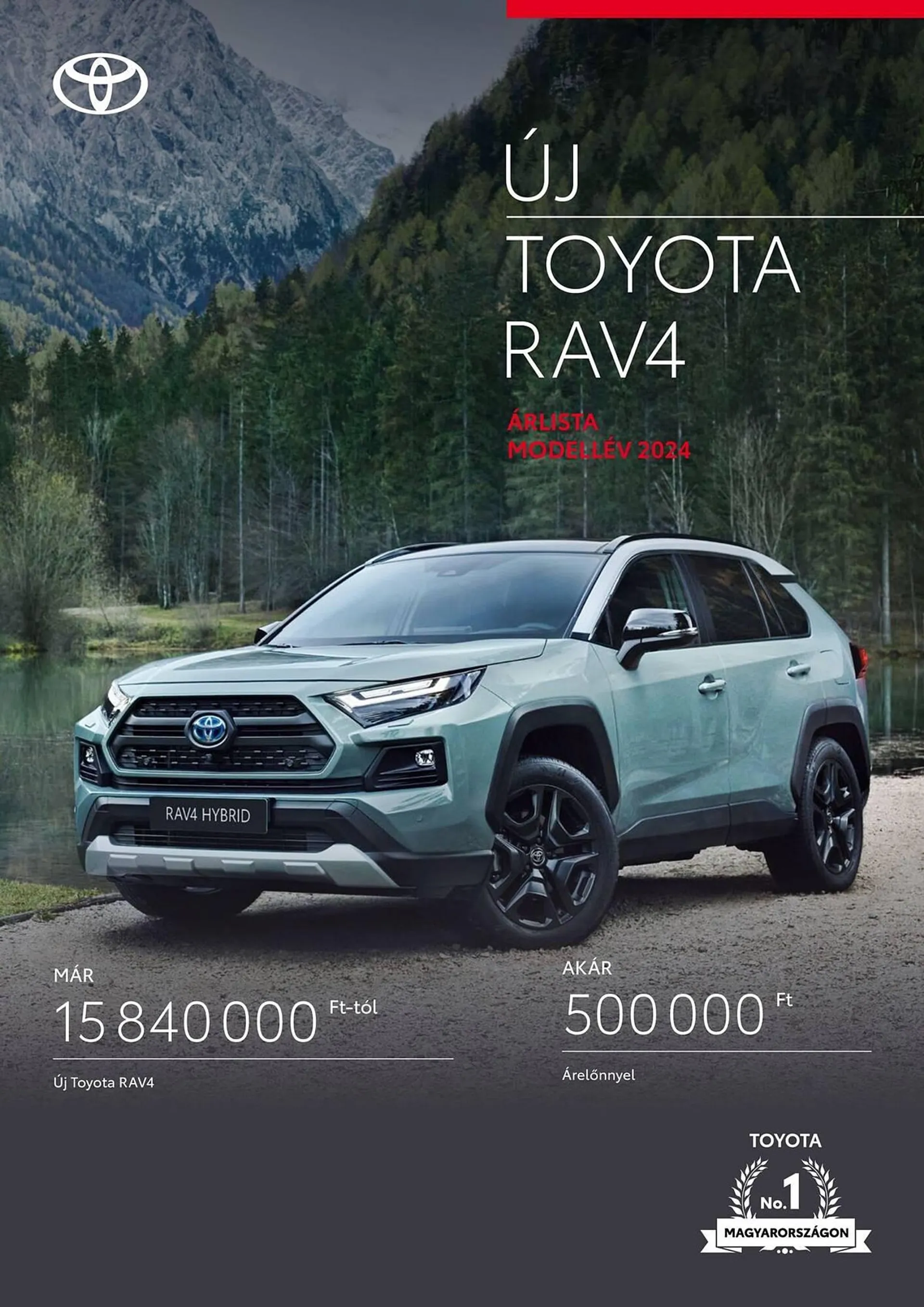 Toyota RAV4 akciós újság - december 15. december 15. 2024.