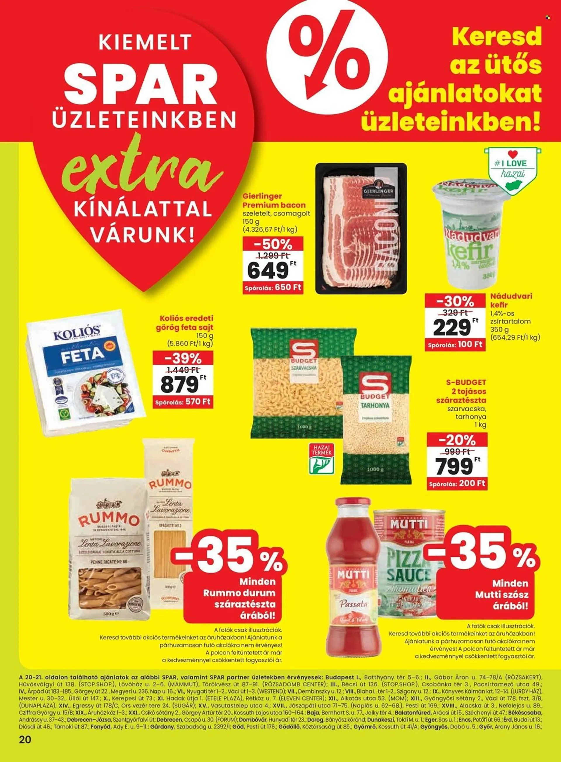 Spar akciós újság - 1