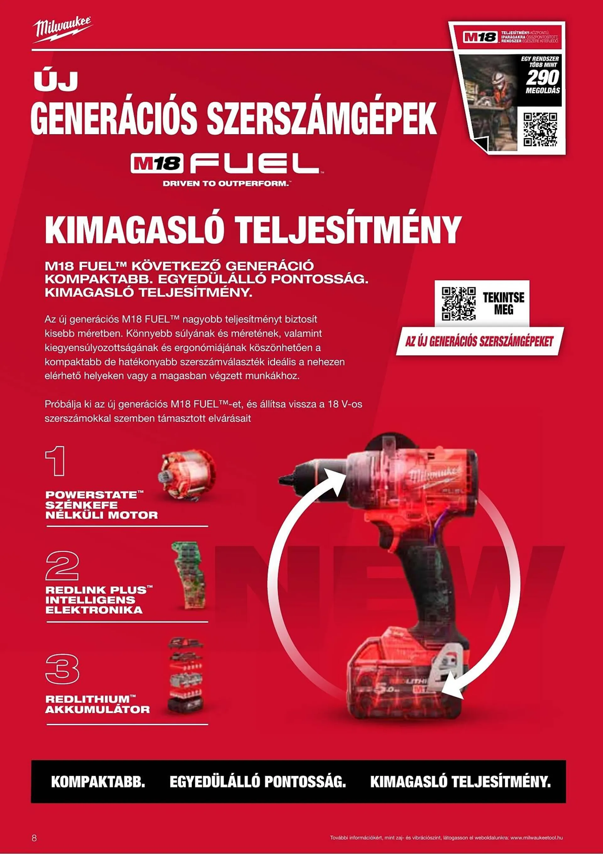 Katalógus Milwaukeetool akciós újság augusztus 14.-tól december 31.-ig 2025. - Oldal 8