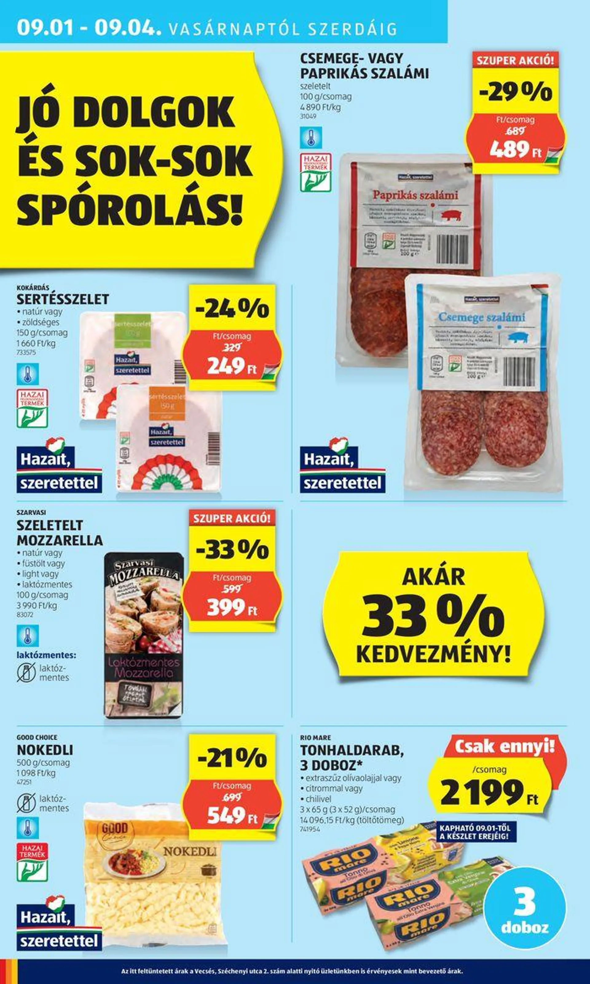 Következő heti ALDI akciós újság - 28