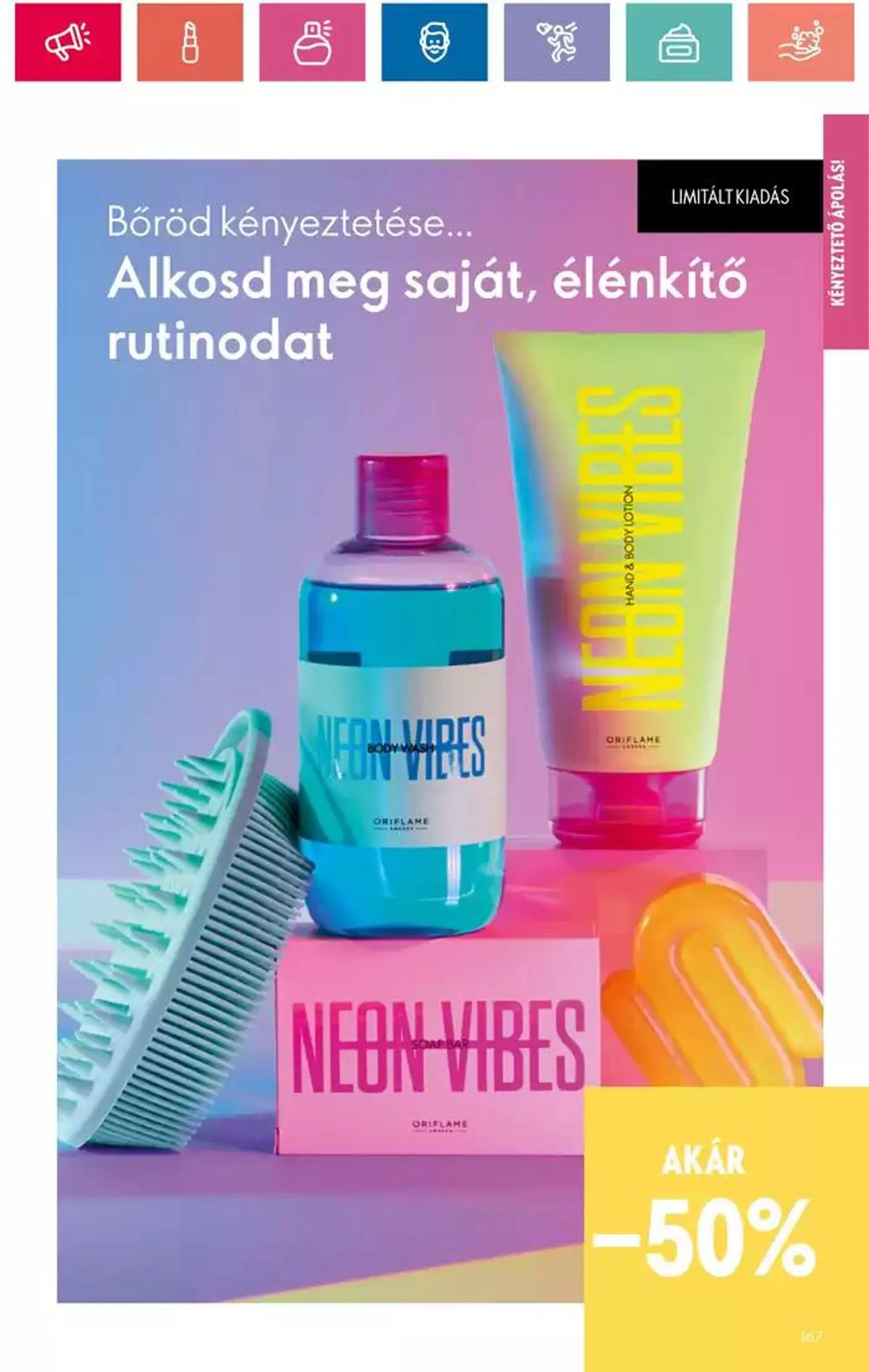 Katalógus ORIFLAME akciós október 1.-tól október 15.-ig 2024. - Oldal 167