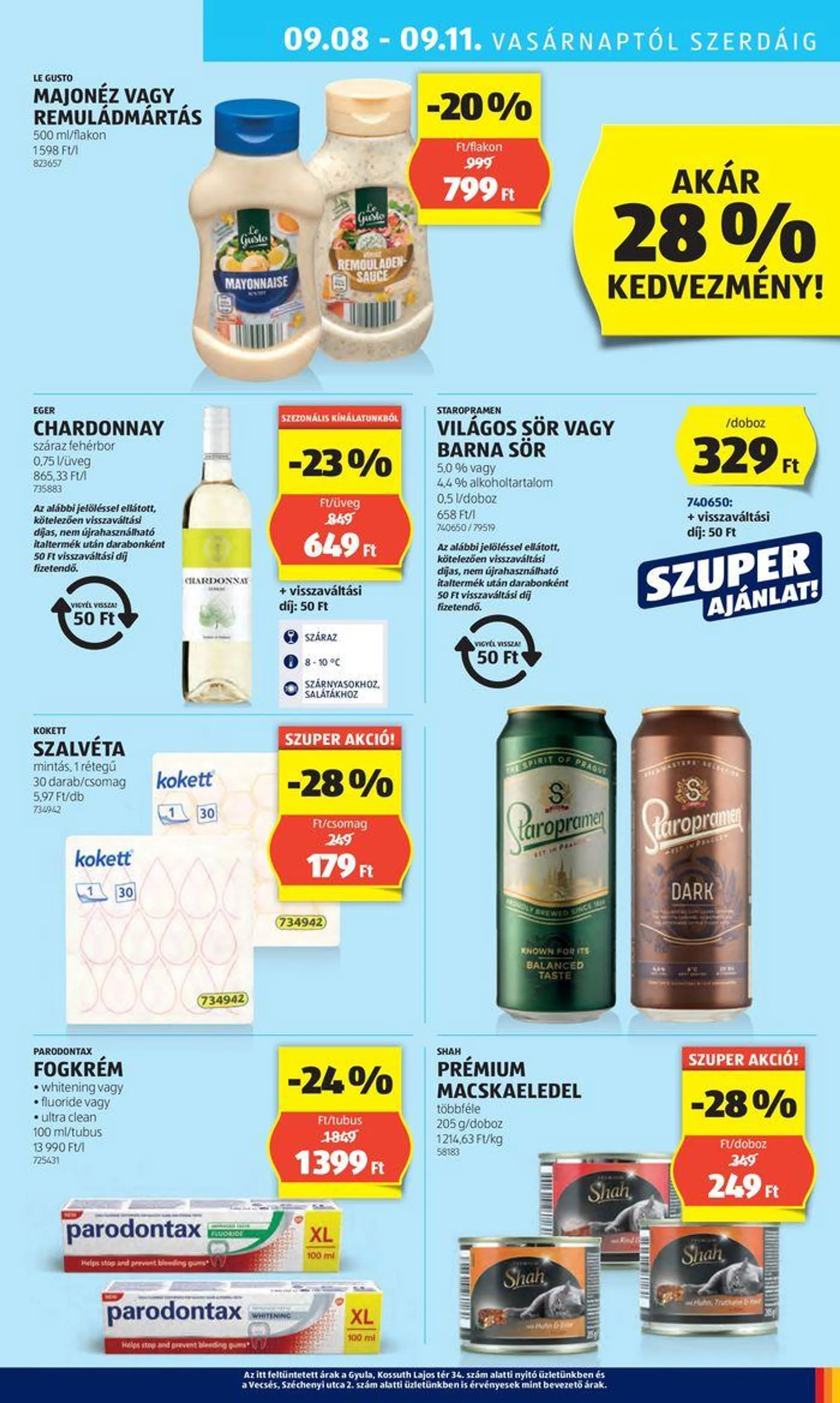 Következő heti ALDI akciós újság - 31