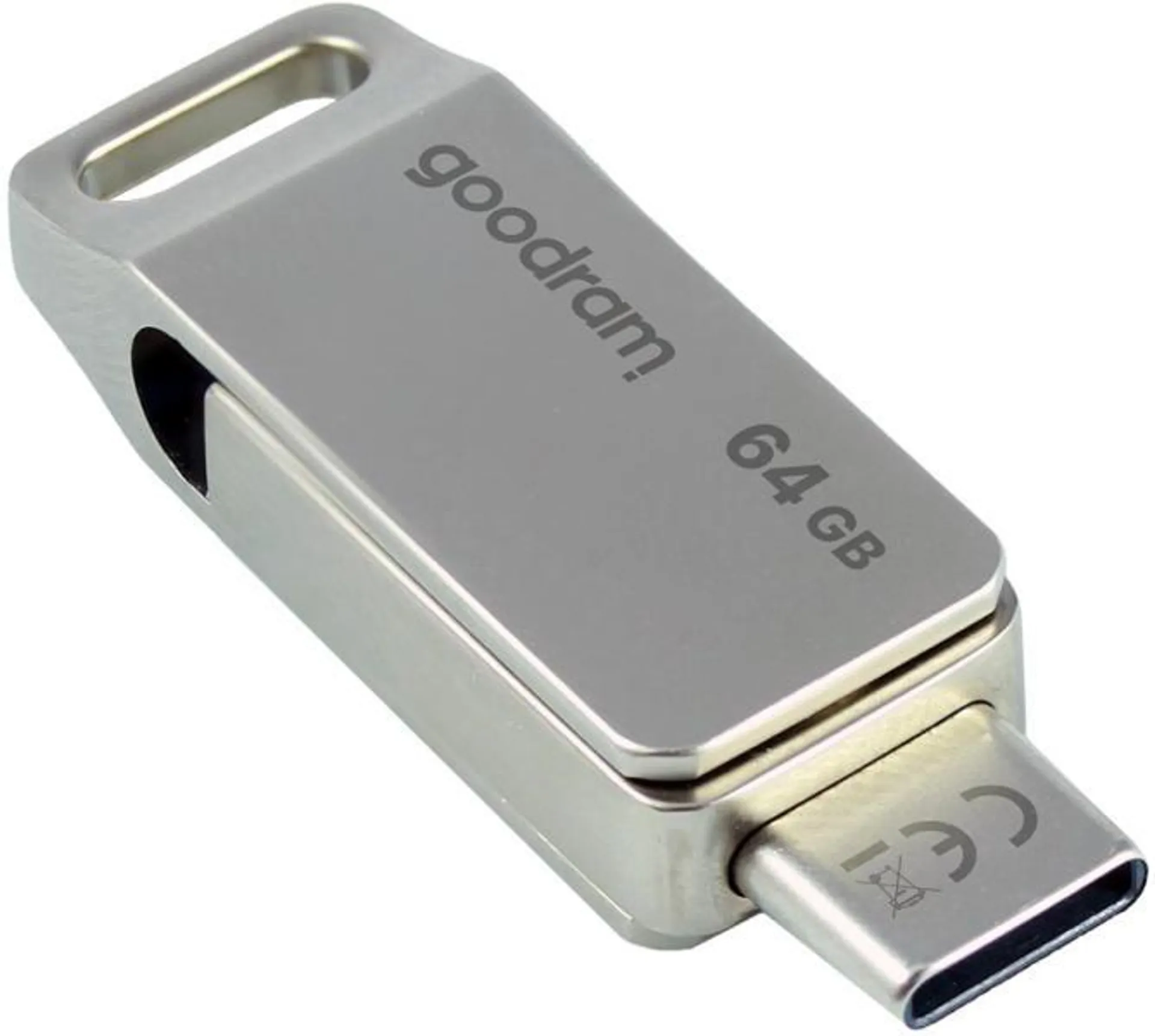 ODA3 0640S0R11 64GB USB 3.2 USB-C pendrive, szürke