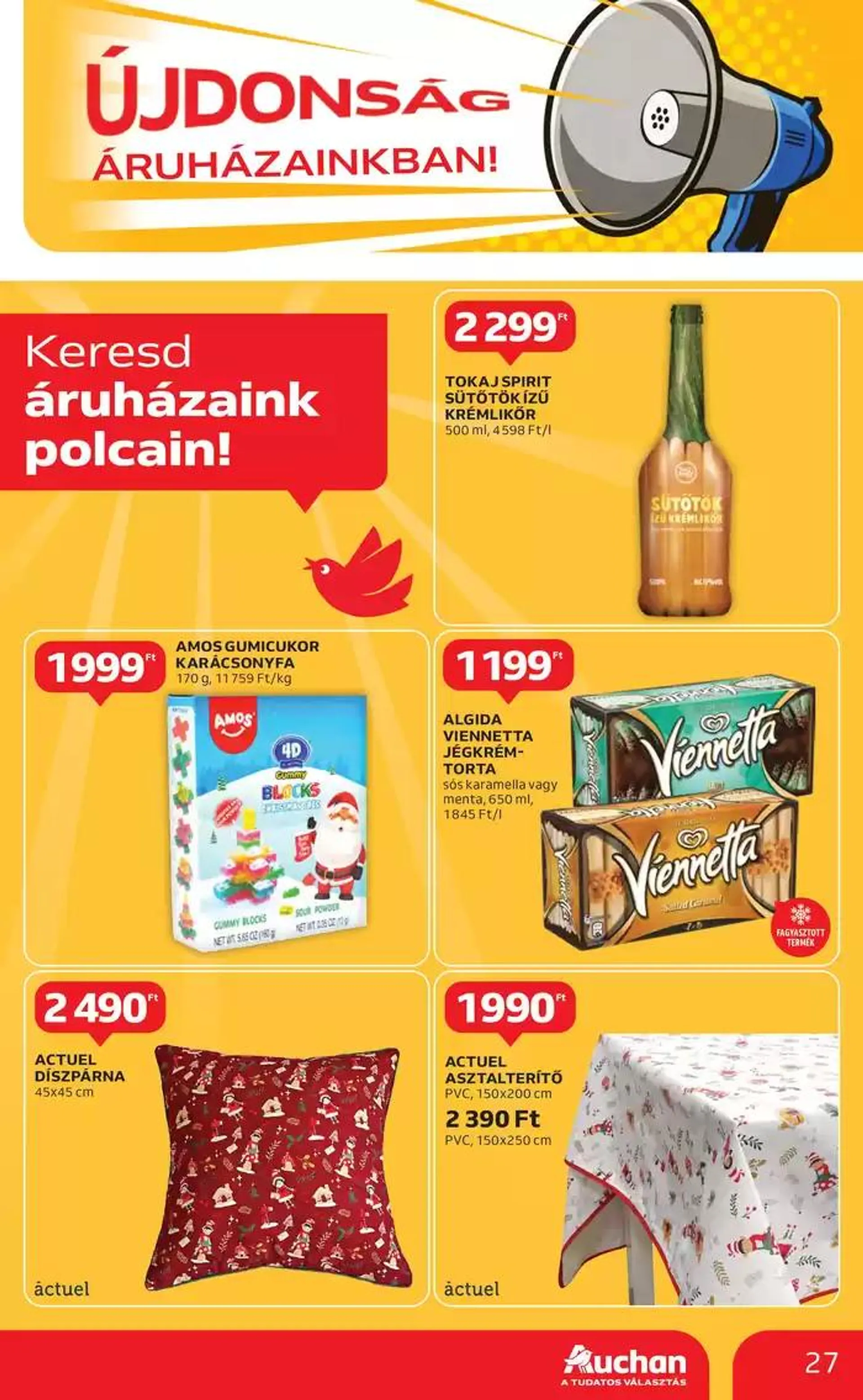 Katalógus Catalog Auchan október 21.-tól október 30.-ig 2024. - Oldal 27