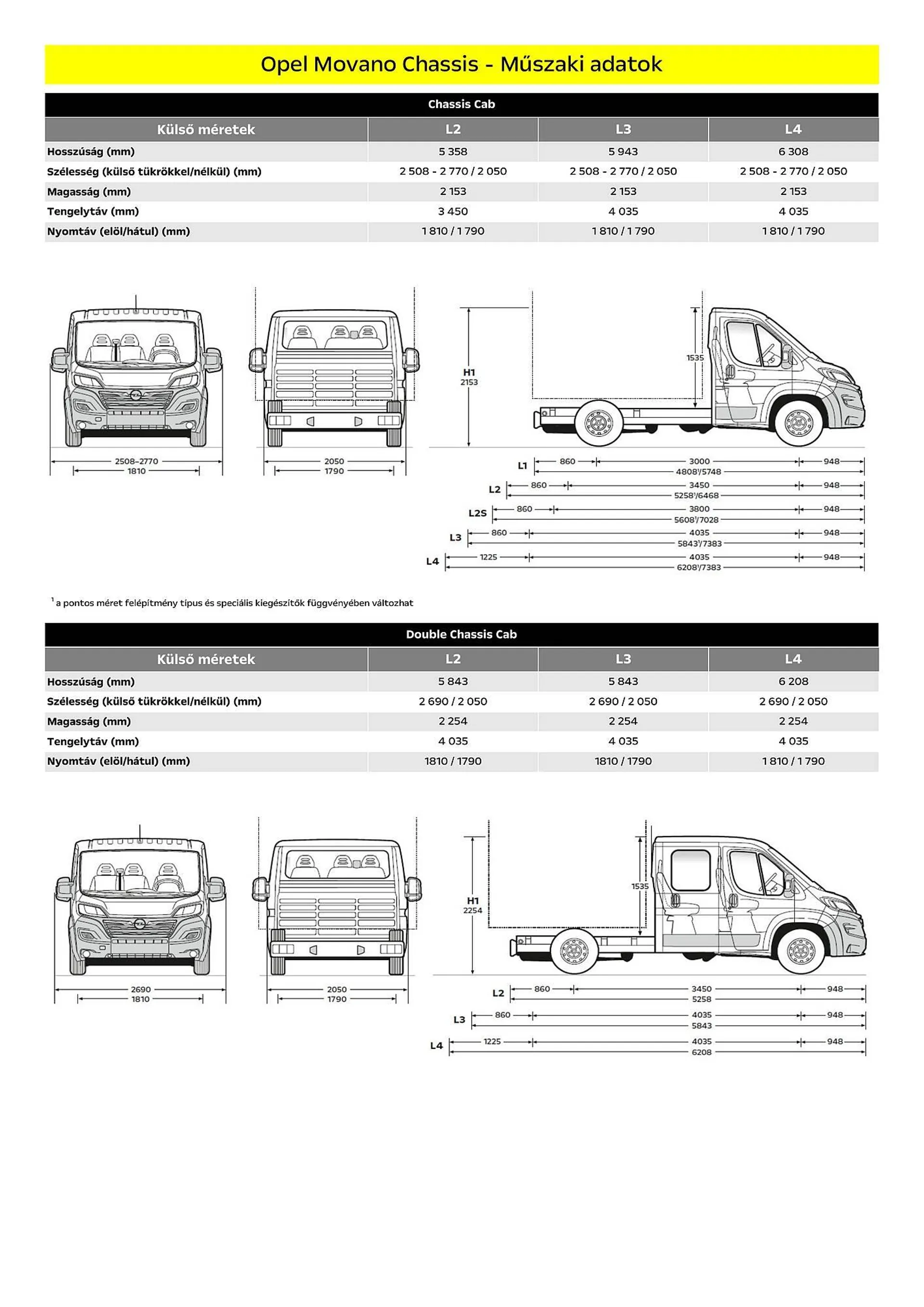 Katalógus Opel Movano Chassis akciós újság július 5.-tól december 31.-ig 2024. - Oldal 8