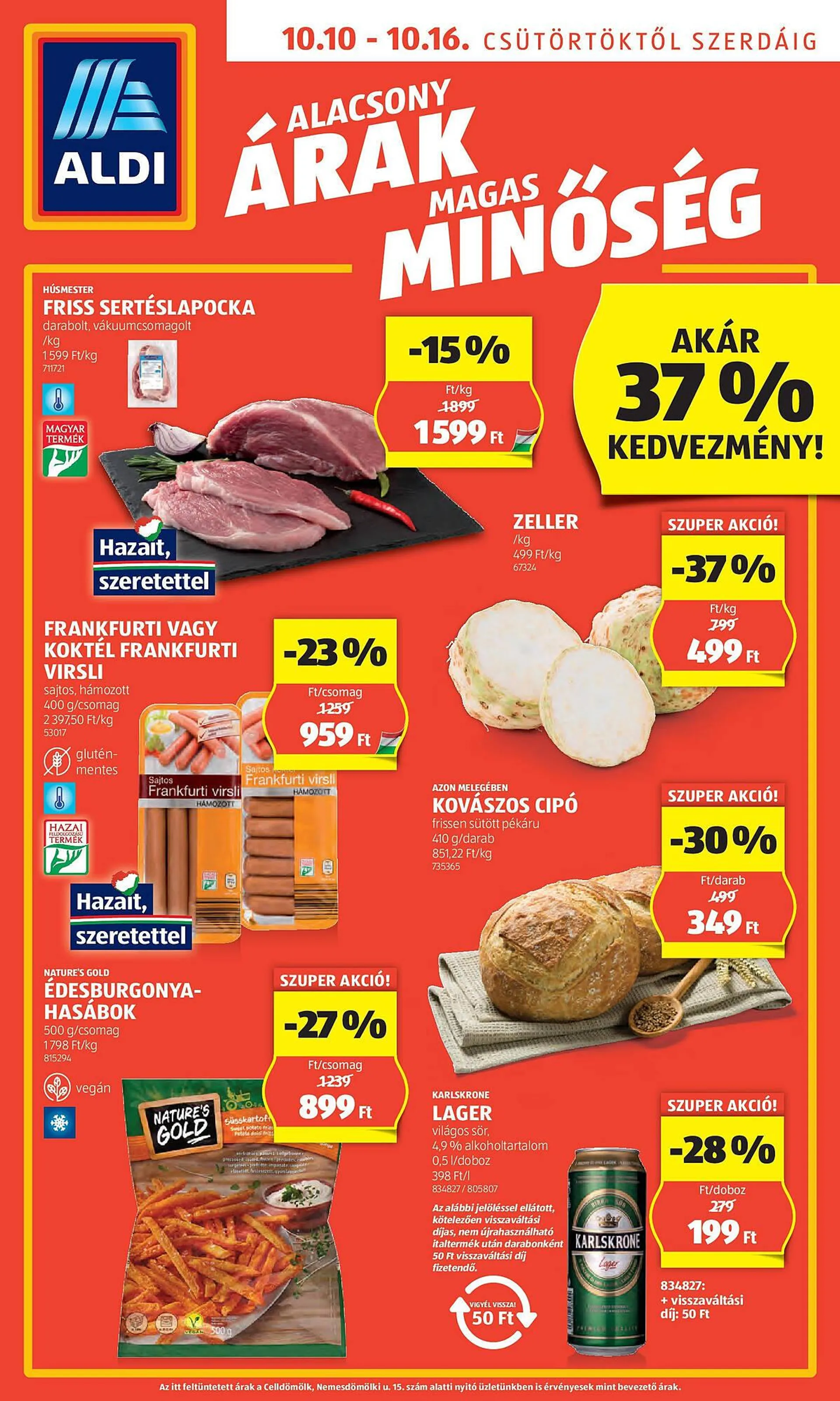 ALDI akciós újság - 1