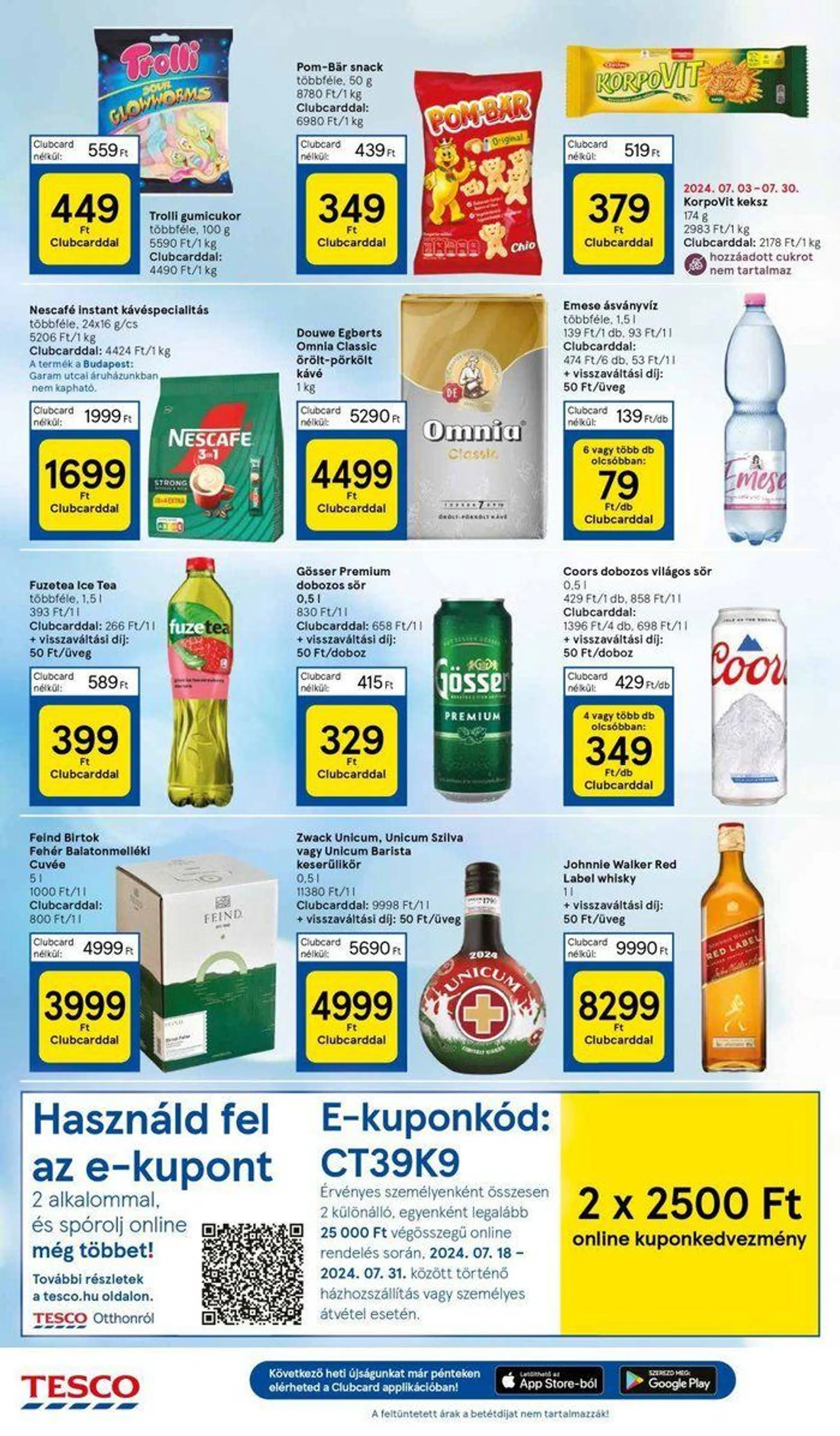 Katalógus Tesco Katalógus - hipermarket - következő hét július 25.-tól július 31.-ig 2024. - Oldal 6