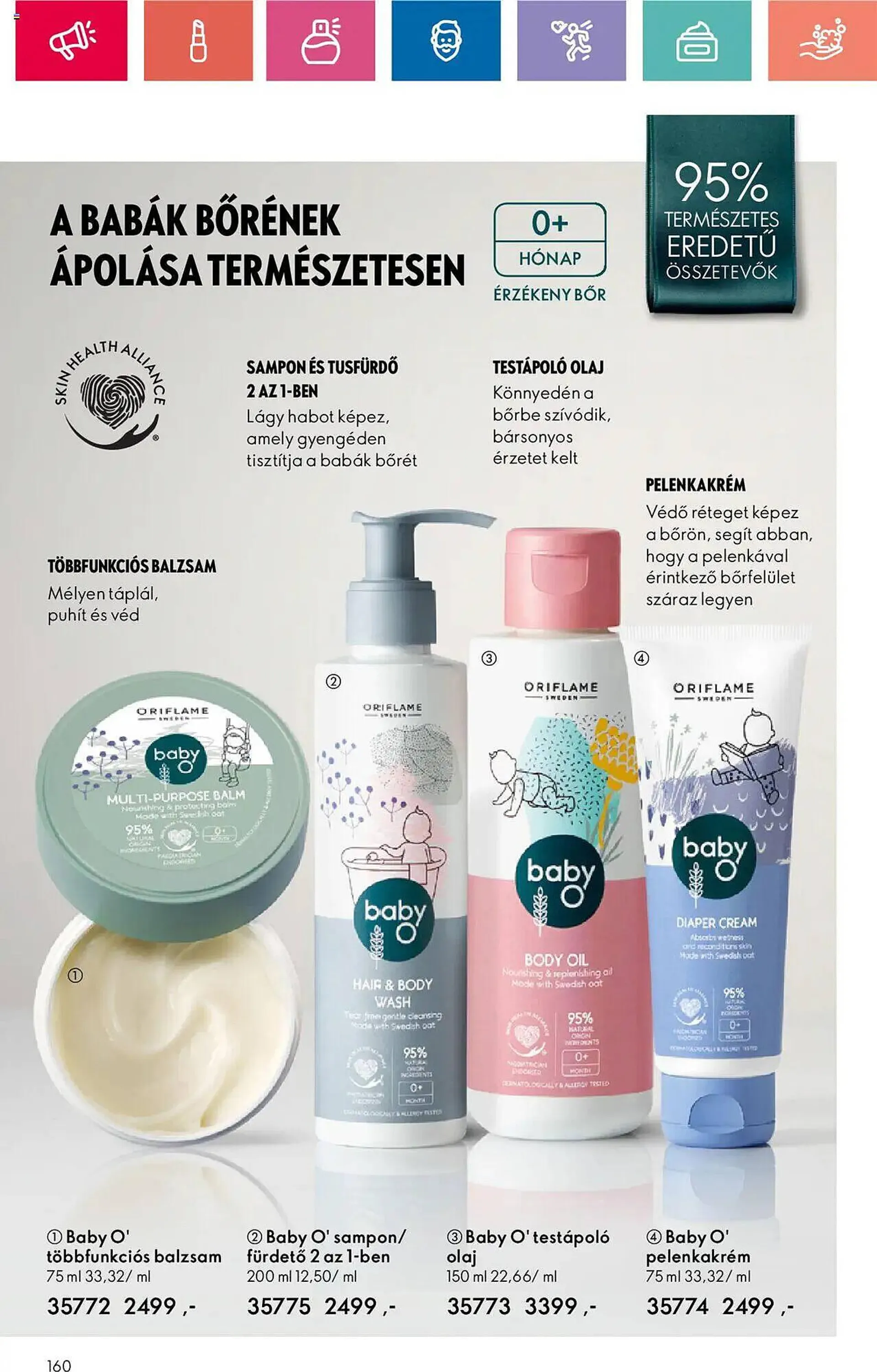 Katalógus Oriflame akciós újság szeptember 10.-tól szeptember 30.-ig 2024. - Oldal 160