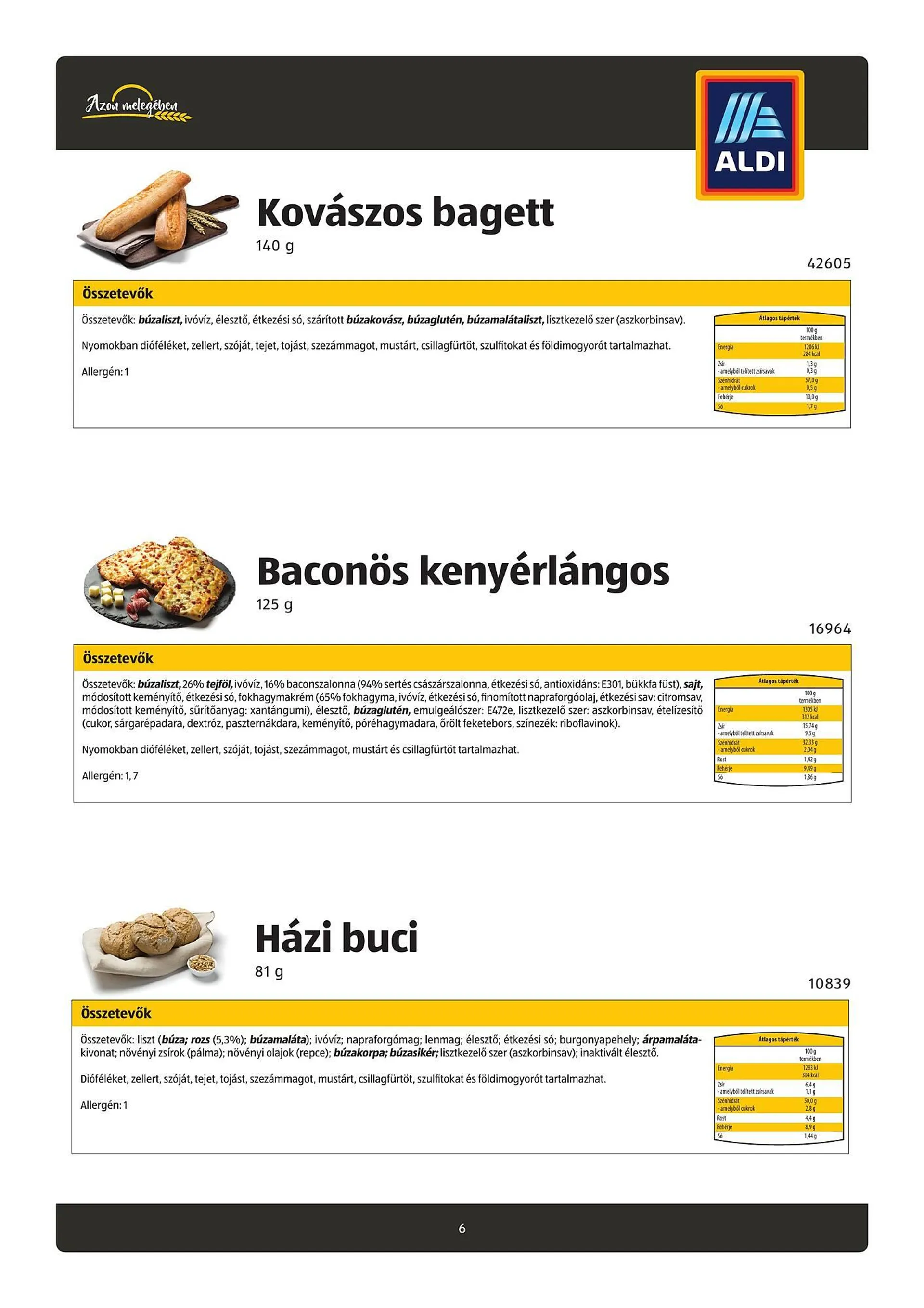 Katalógus ALDI akciós újság július 26.-tól október 21.-ig 2024. - Oldal 6