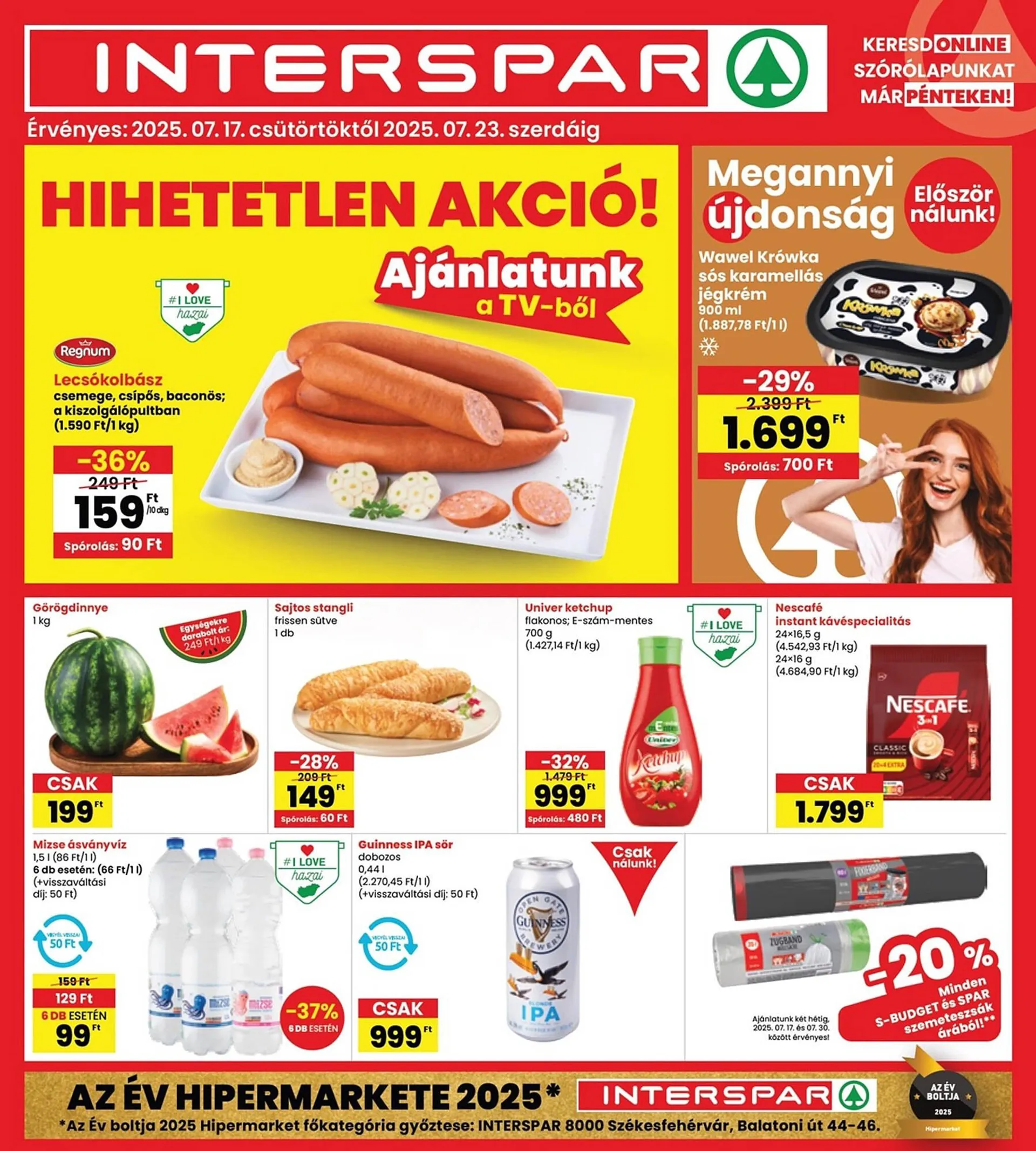 Interspar akciós újság - 1