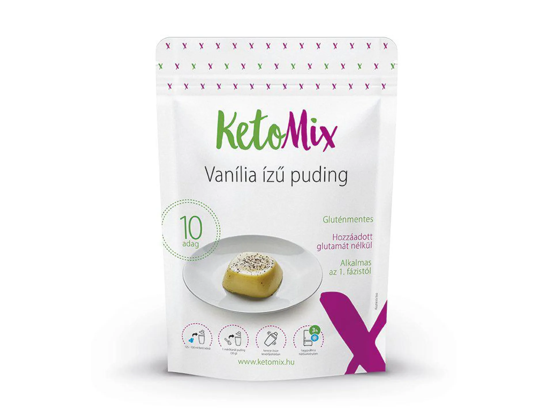 Vaníliaízű protein puding - 300 g (10 adag)