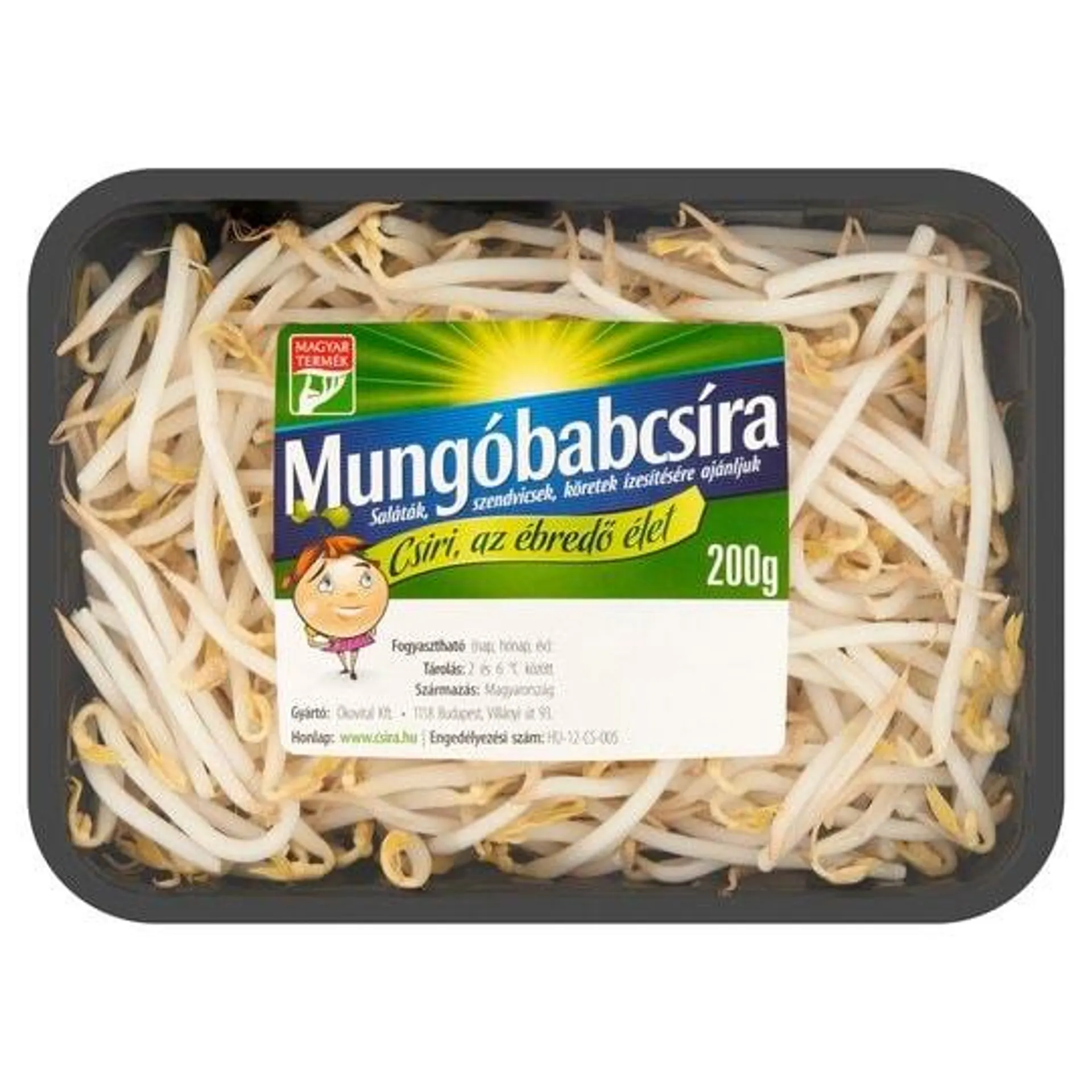 Mungóbabcsíra 200 g