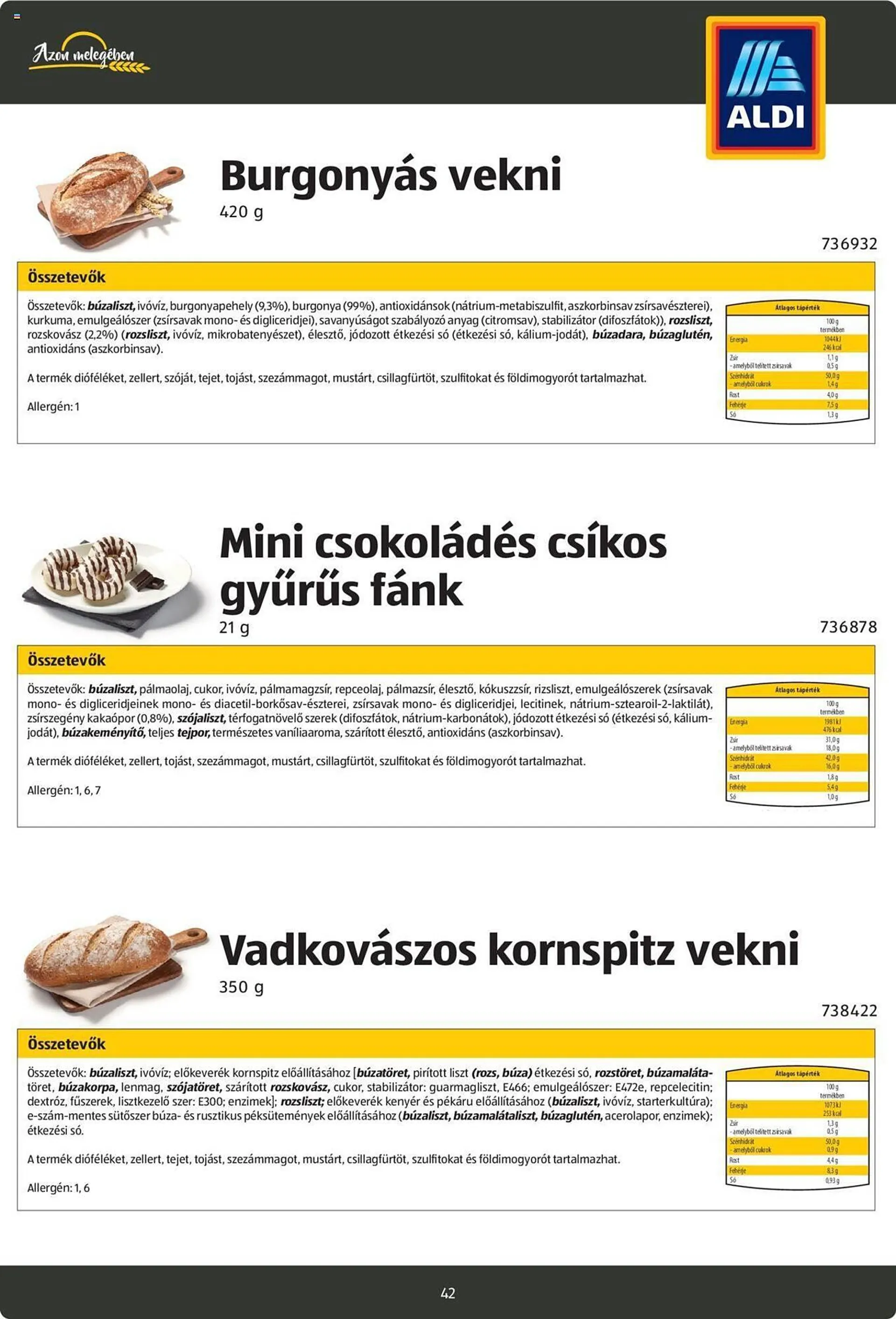 ALDI akciós újság - 42