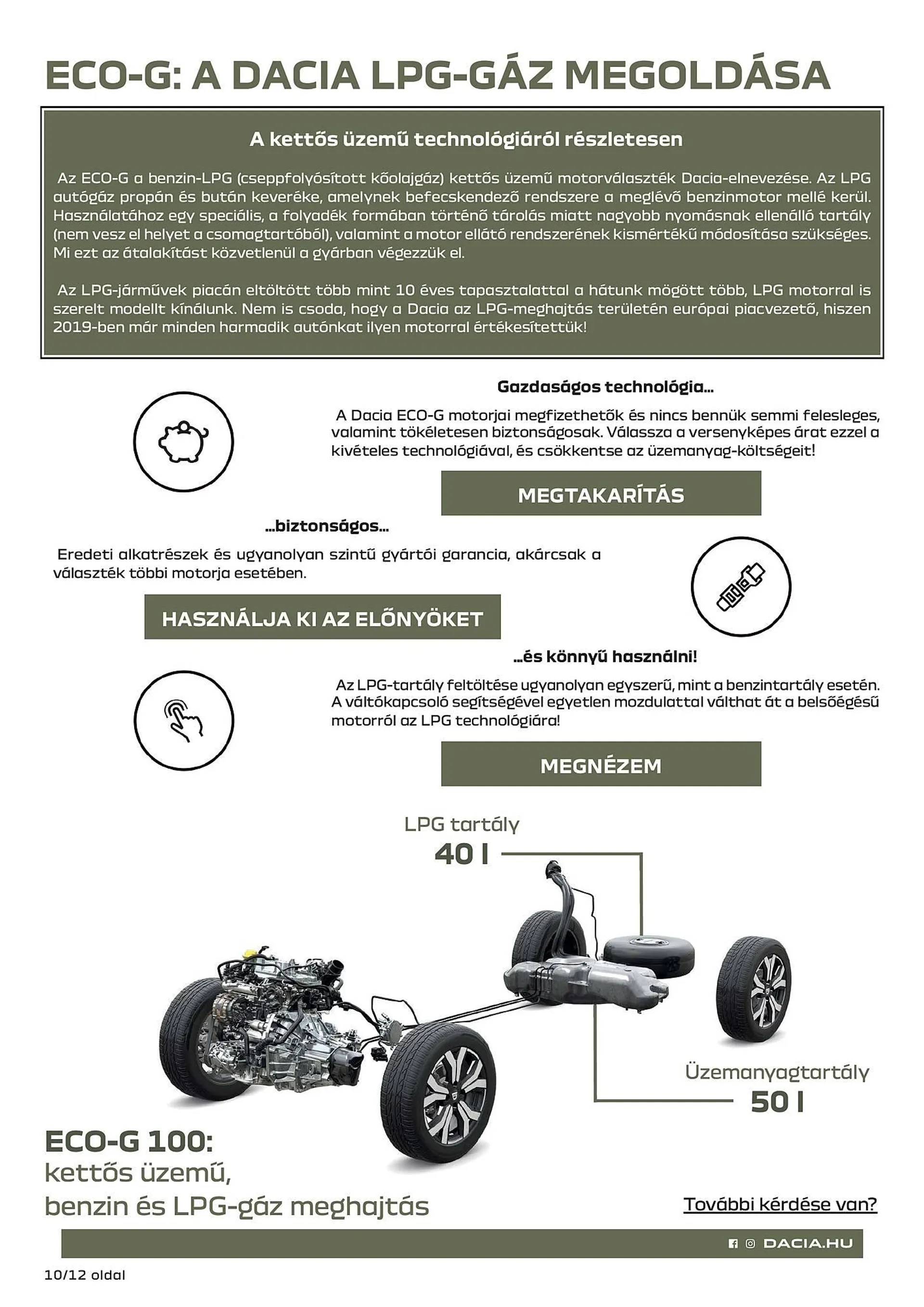 Katalógus Dacia Sandero Stepway akciós újság július 5.-tól december 31.-ig 2024. - Oldal 10