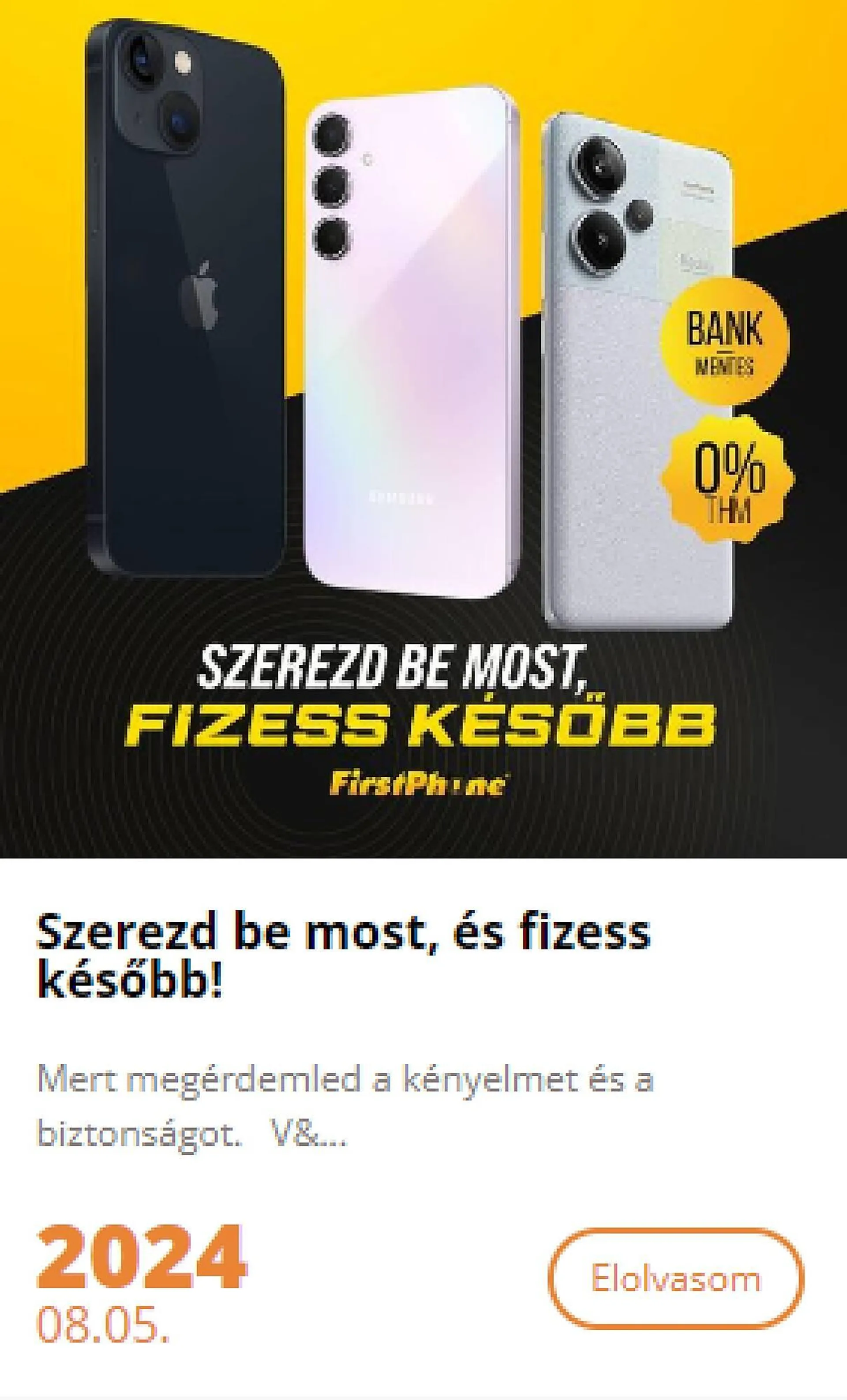 Katalógus FirstPhone akciós újság augusztus 20.-tól szeptember 2.-ig 2024. - Oldal 2