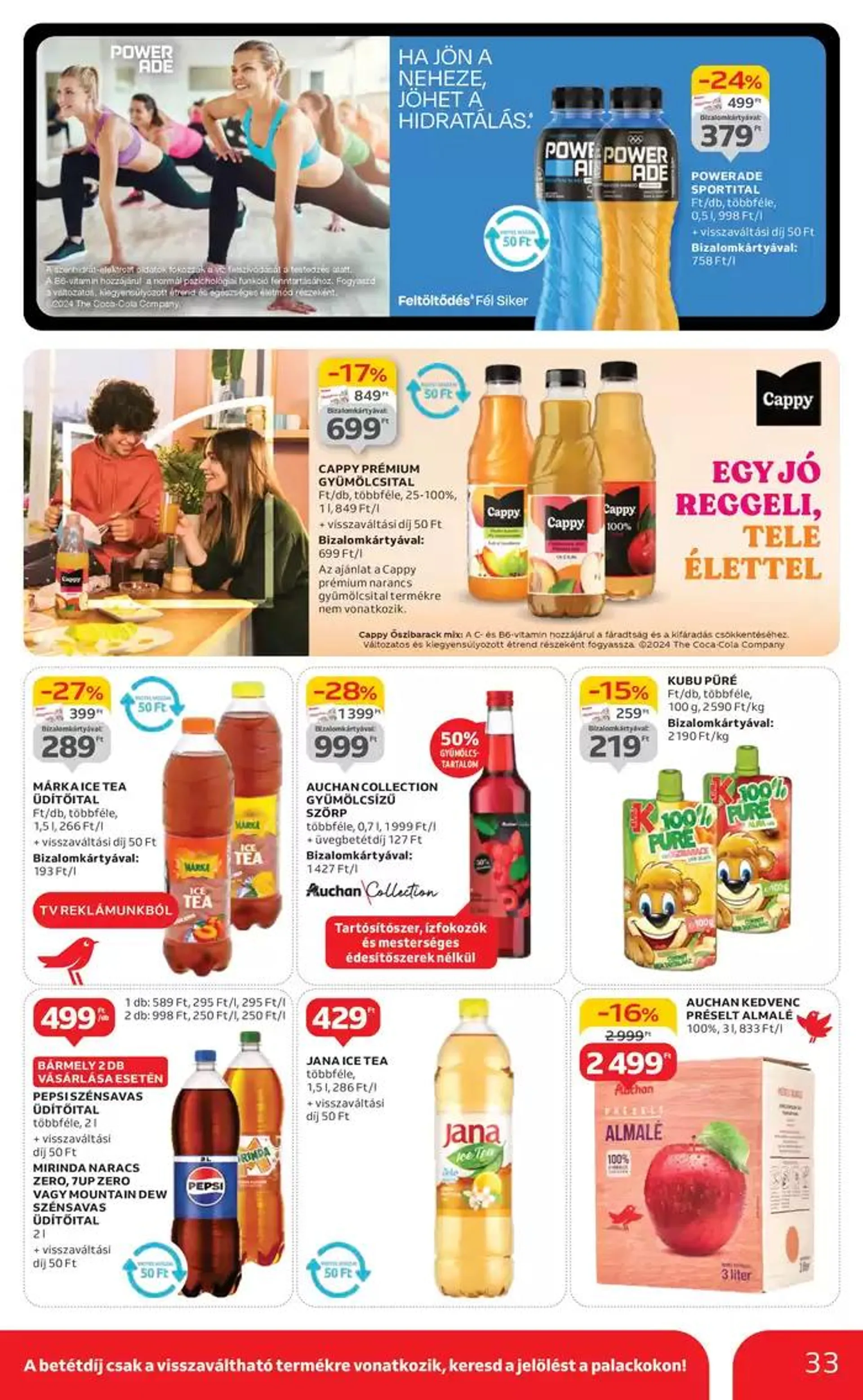 Katalógus Catalog Auchan október 21.-tól október 30.-ig 2024. - Oldal 33