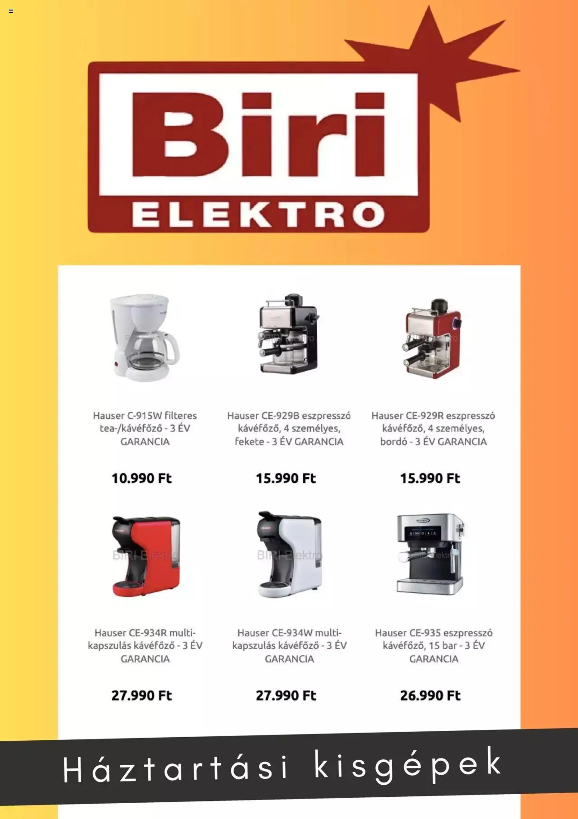 Biri Elektro - Akciós újság - 3