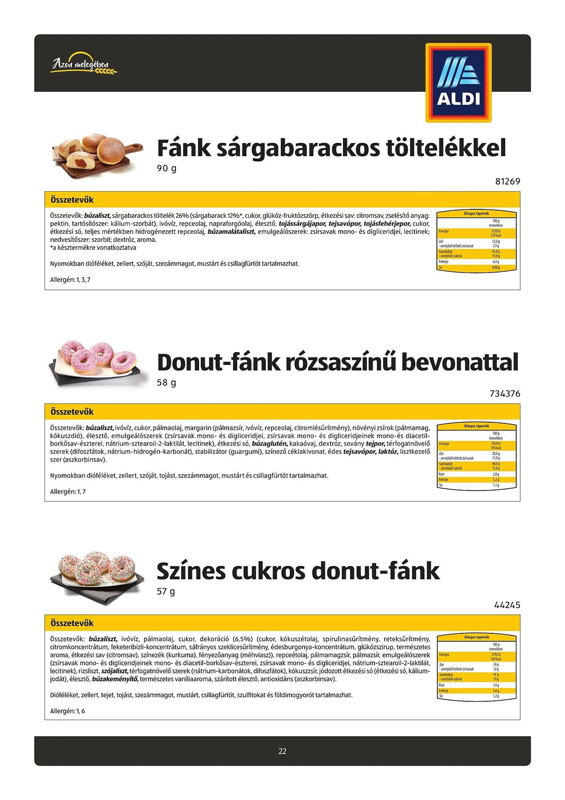 Katalógus ALDI akciós újság július 26.-tól október 21.-ig 2024. - Oldal 22