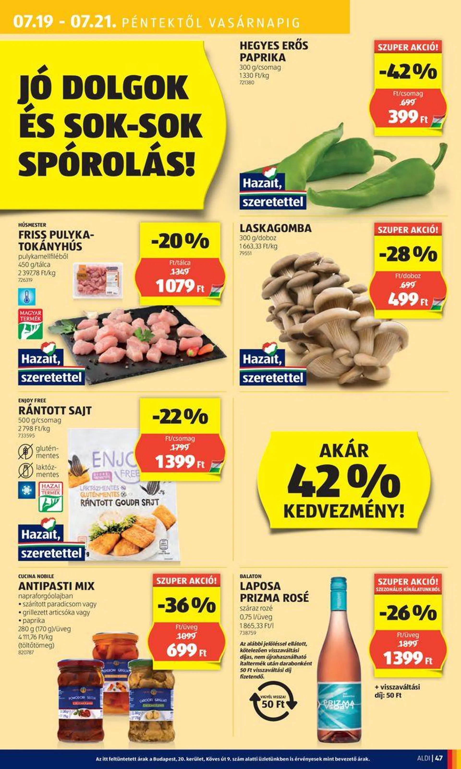 Következő heti ALDI akciós újság! - 51