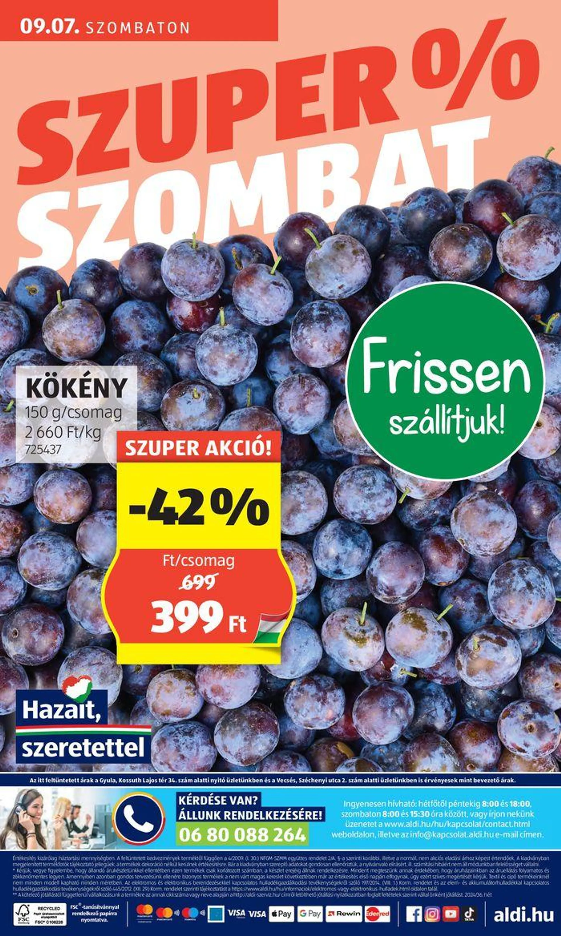 Következő heti ALDI akciós újság - 49