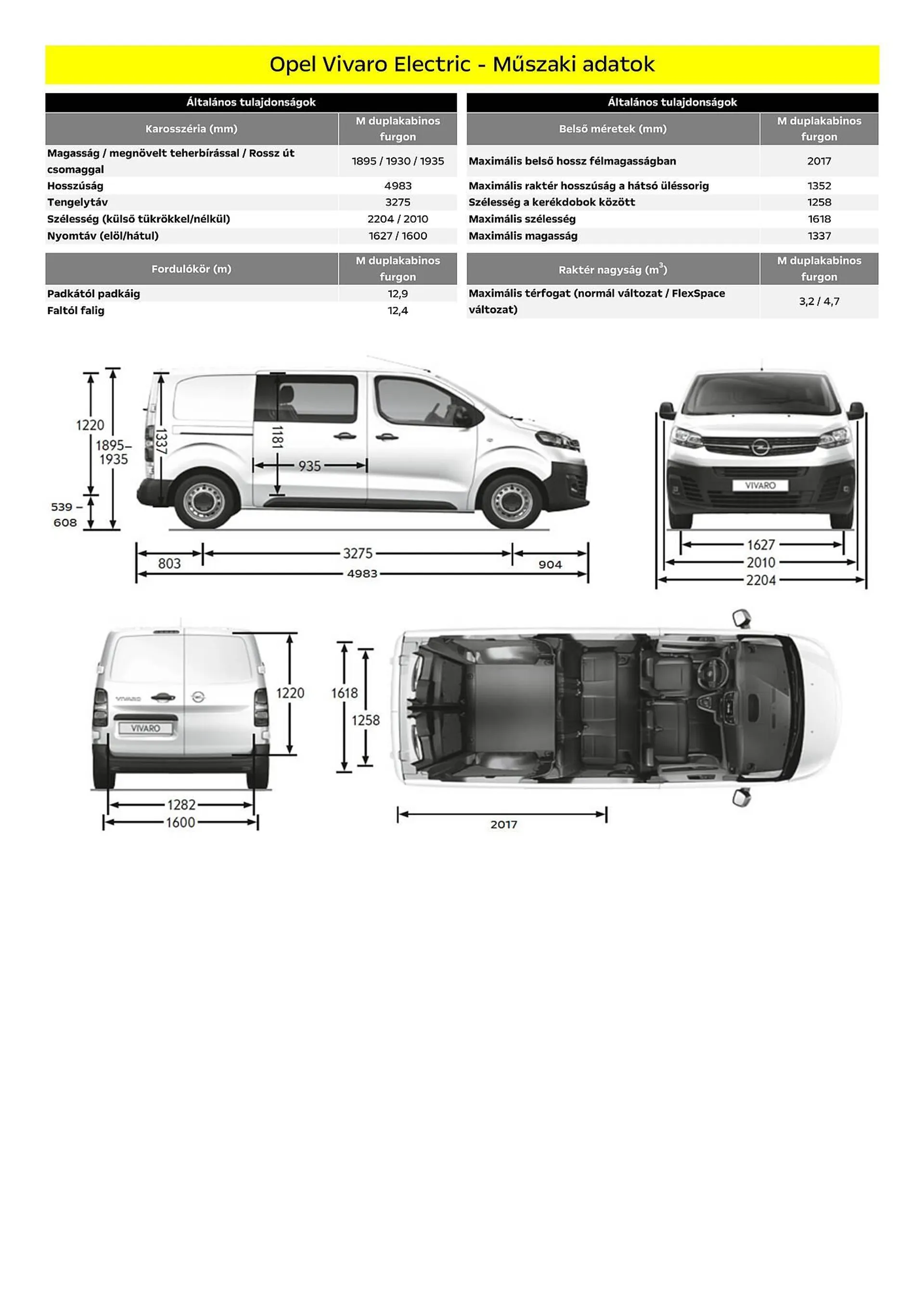 Katalógus Opel Vivaro Electric akciós újság július 5.-tól december 31.-ig 2024. - Oldal 13