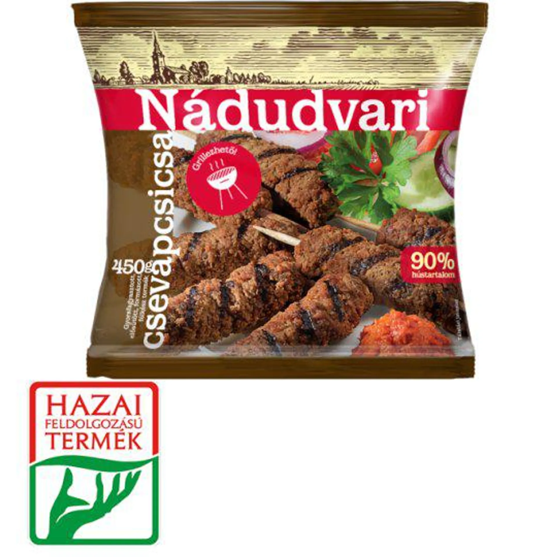 Nádudvari gyorsfagyasztott csevapcsicsa 450 g