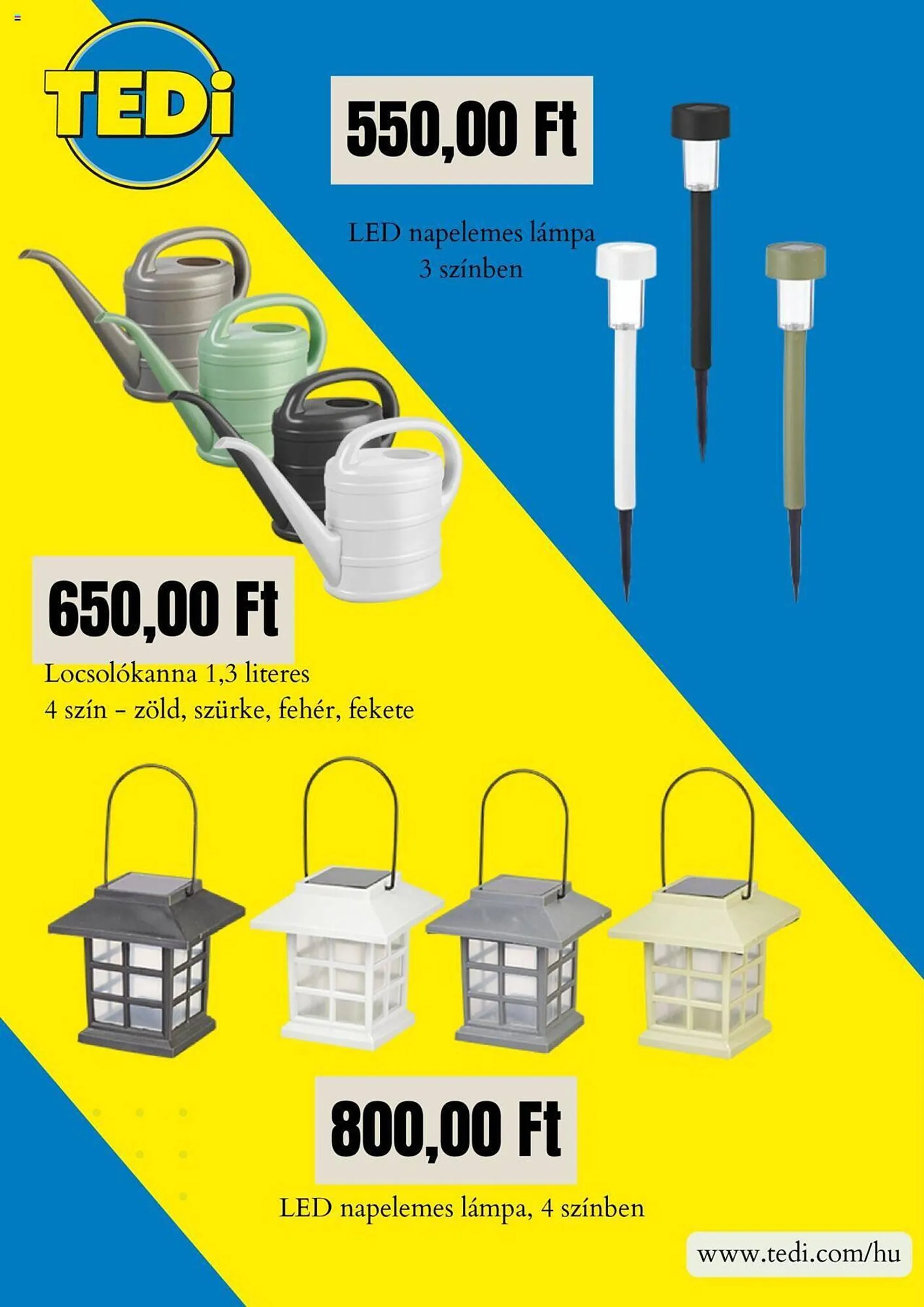 Katalógus Tedi akciós újság május 2.-tól május 16.-ig 2024. - Oldal 3