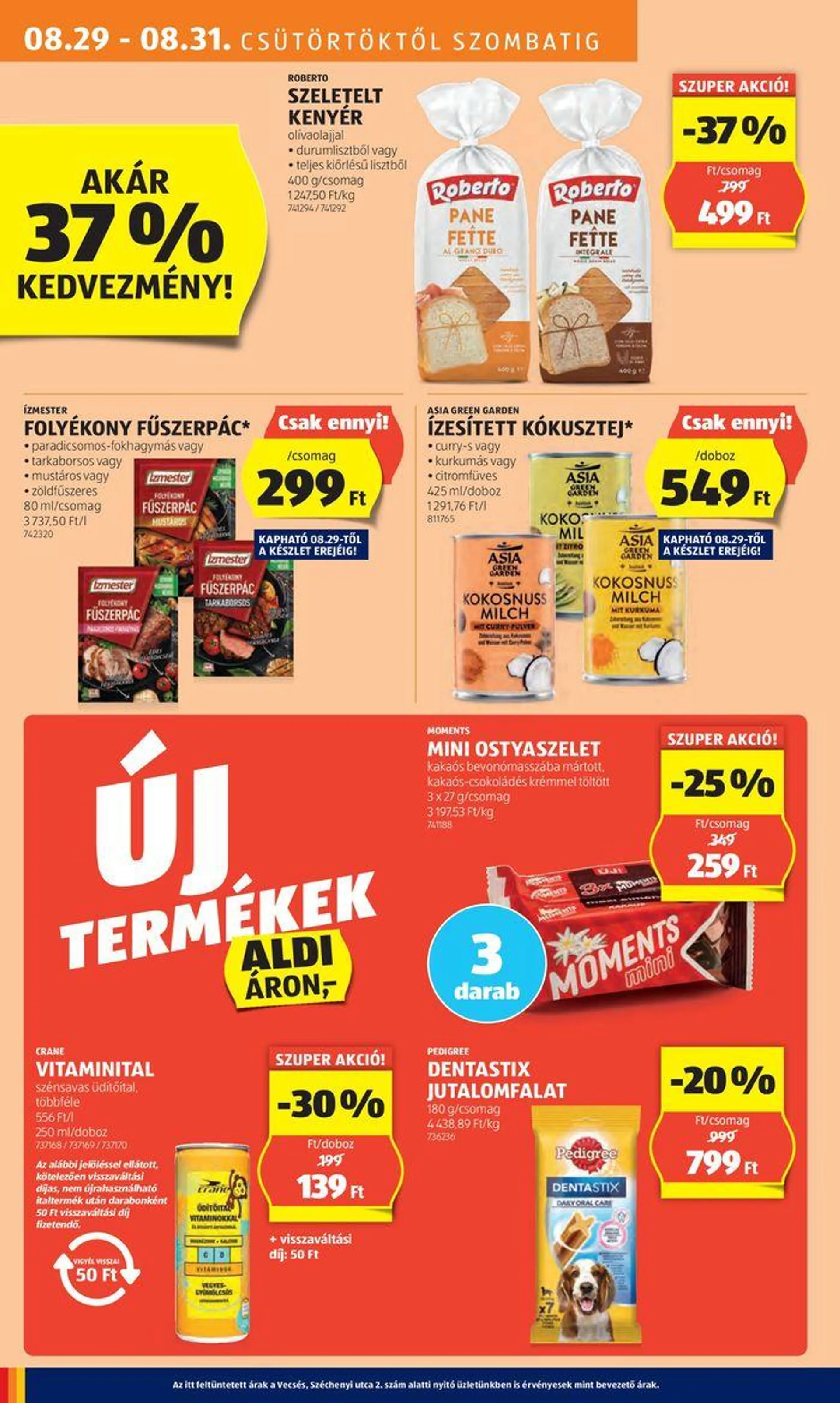 Következő heti ALDI akciós újság - 12