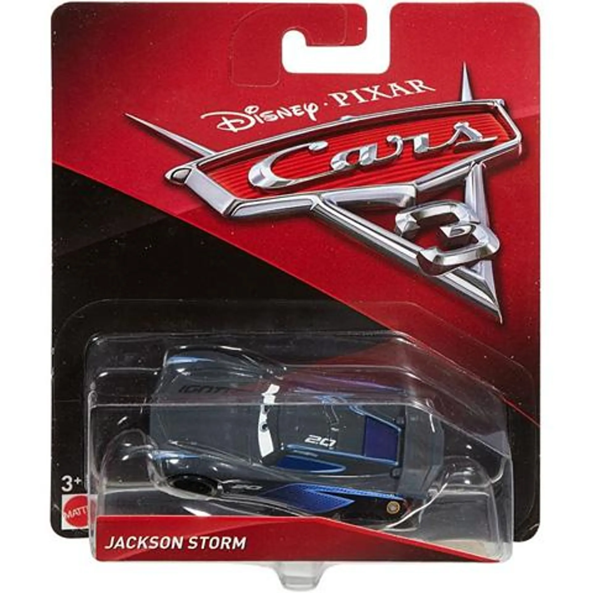 Verdák 3: Jackson Storm karakter kisautó 1/55 - Mattel