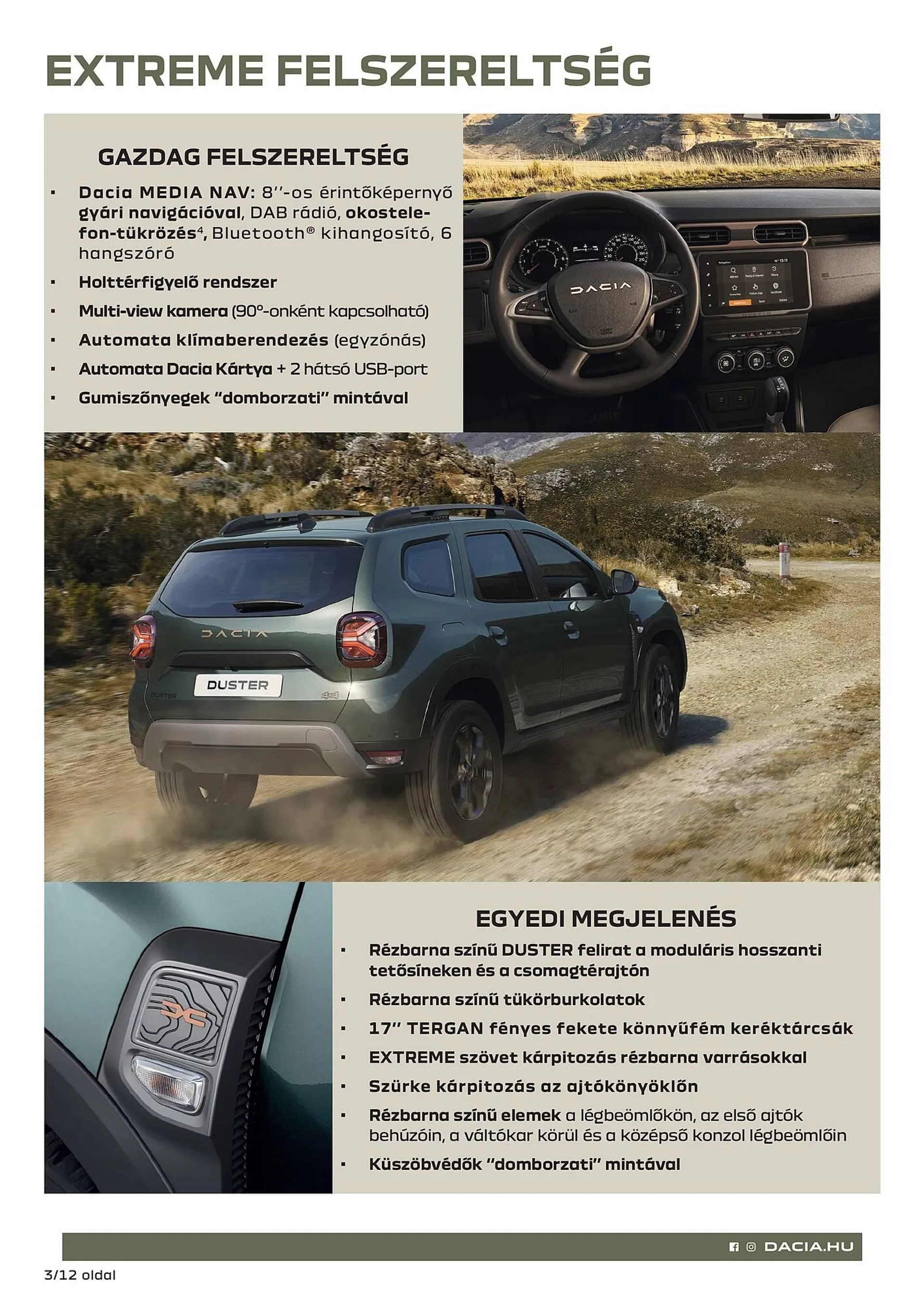 Katalógus Dacia Duster akciós újság július 5.-tól december 31.-ig 2024. - Oldal 3