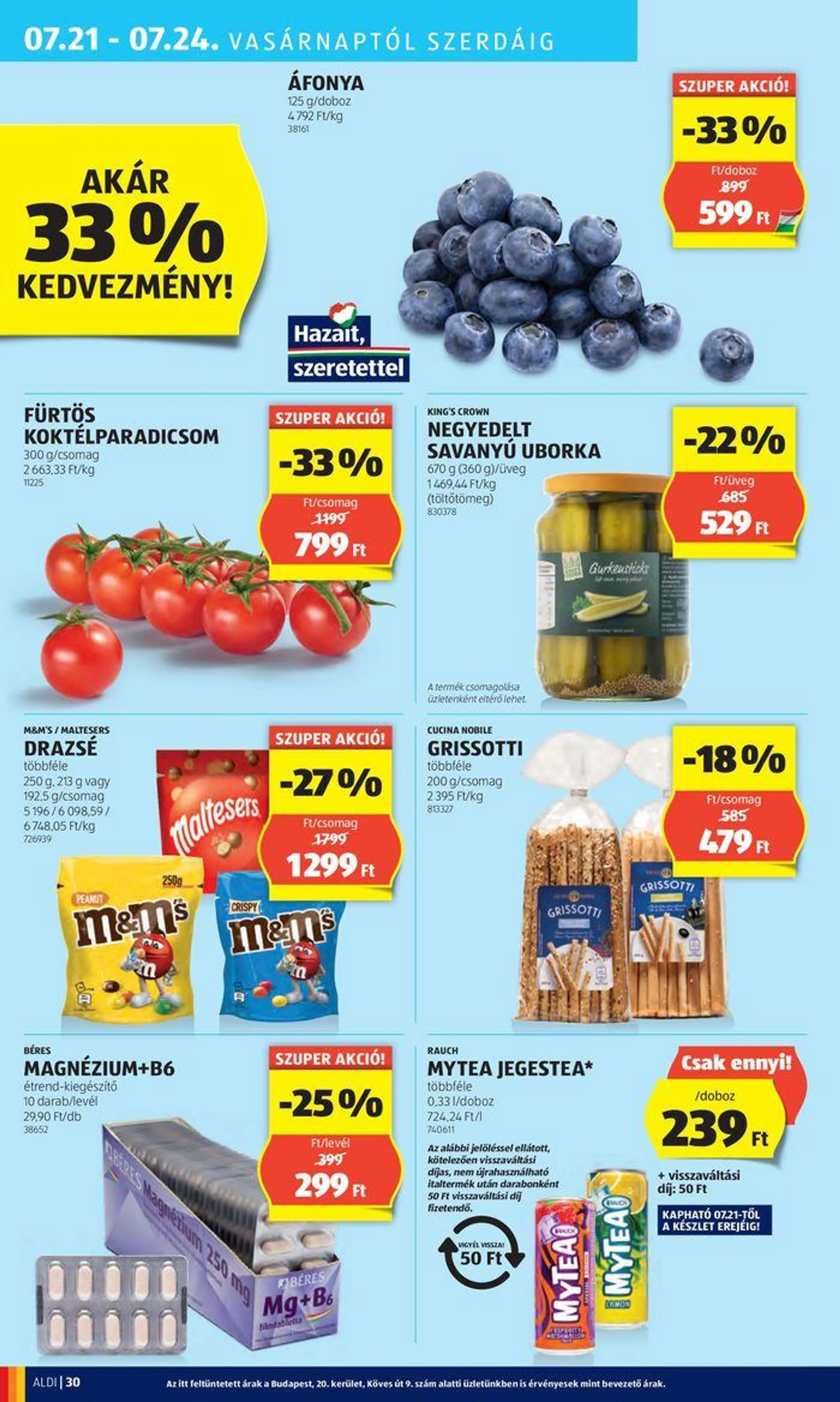 Következő heti ALDI akciós újság! - 34