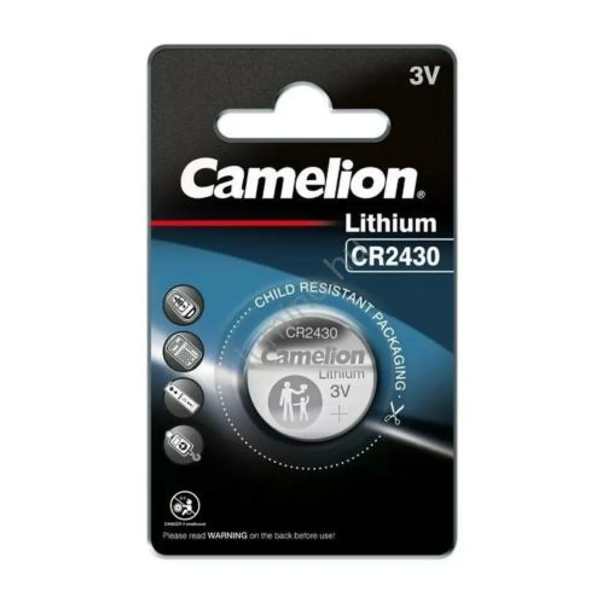 Camelion CR2430 Lithium Gombelem B1