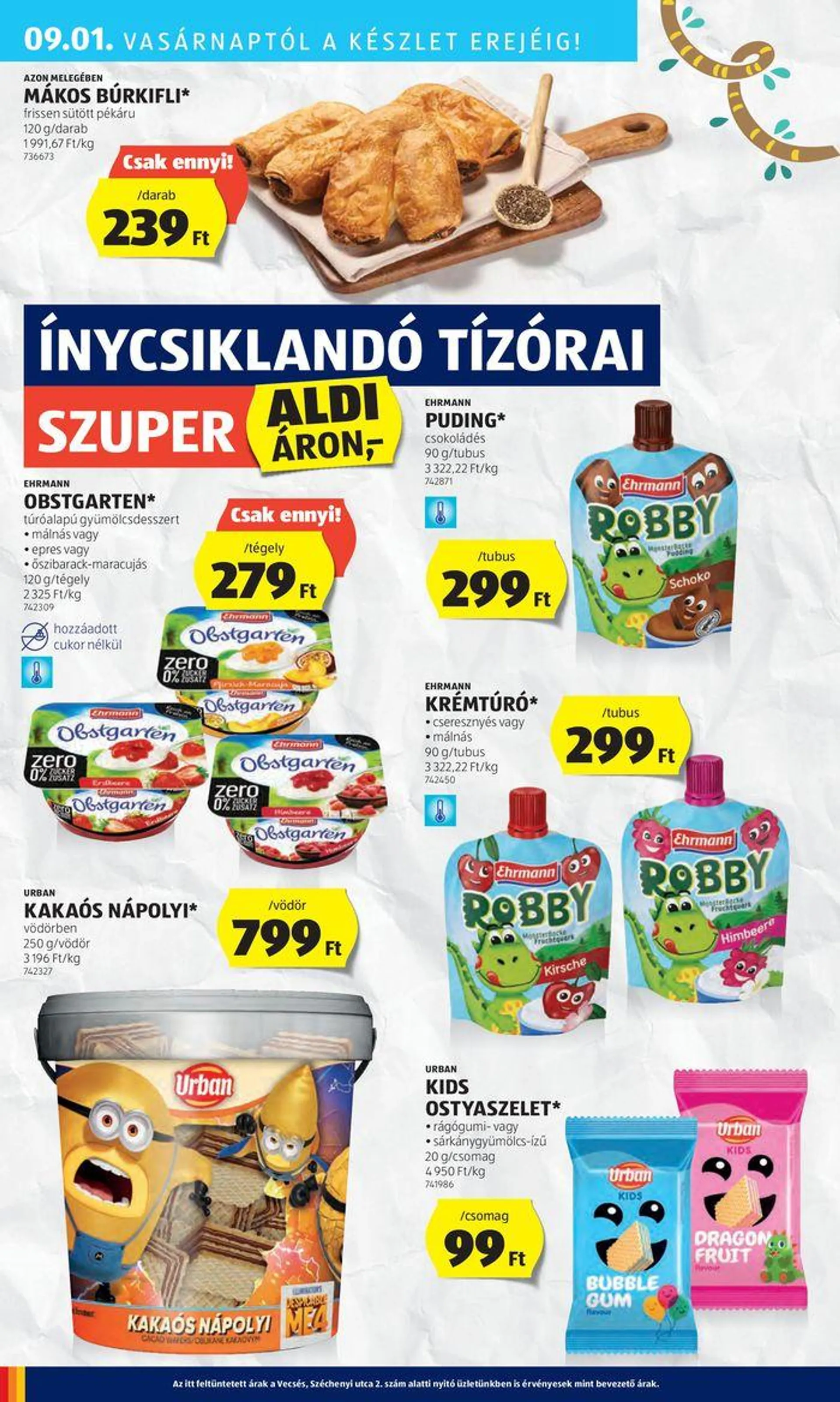 Következő heti ALDI akciós újság - 32