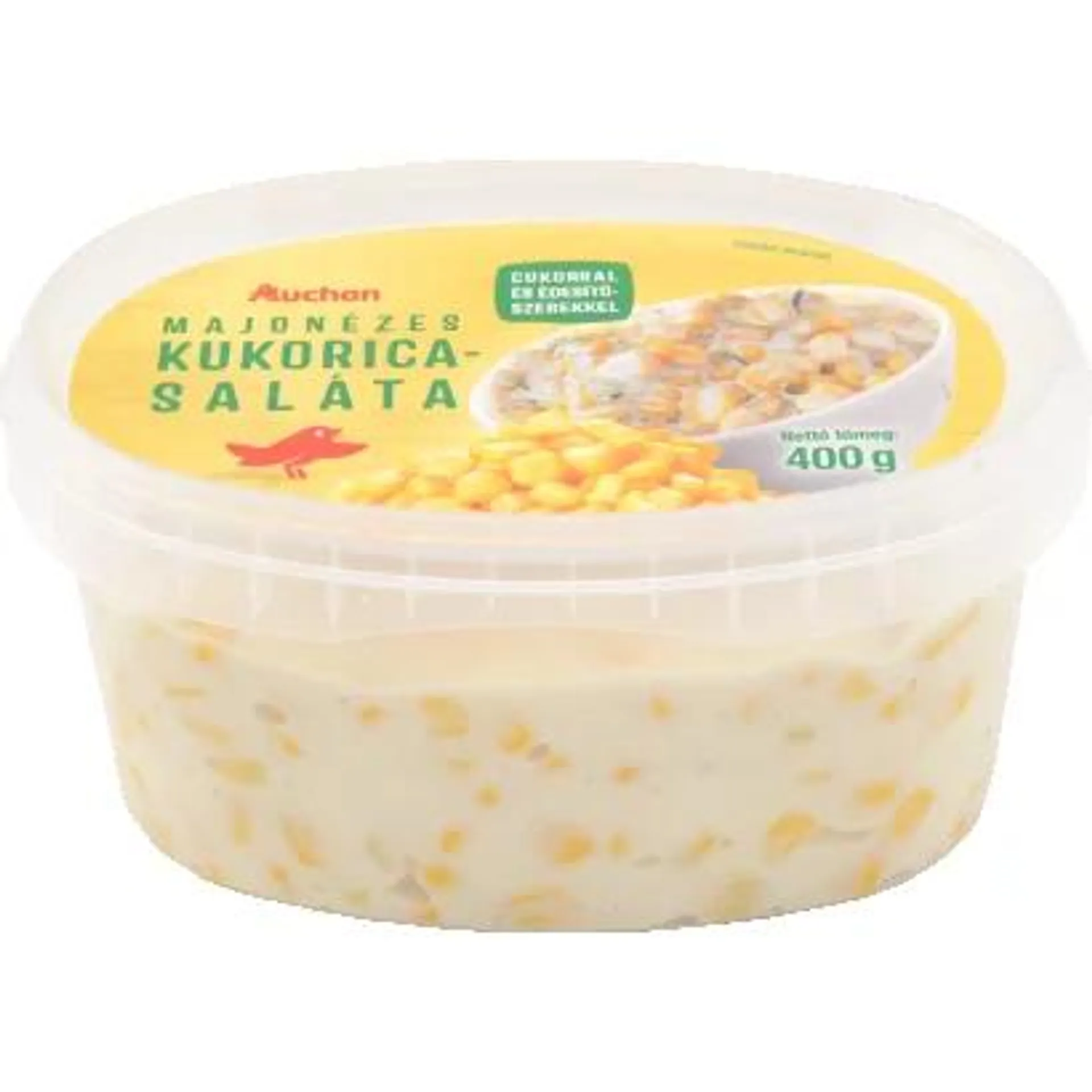 Auchan Nívó Mayonnaise Corn Salad with sugar and sweeteners 400 g