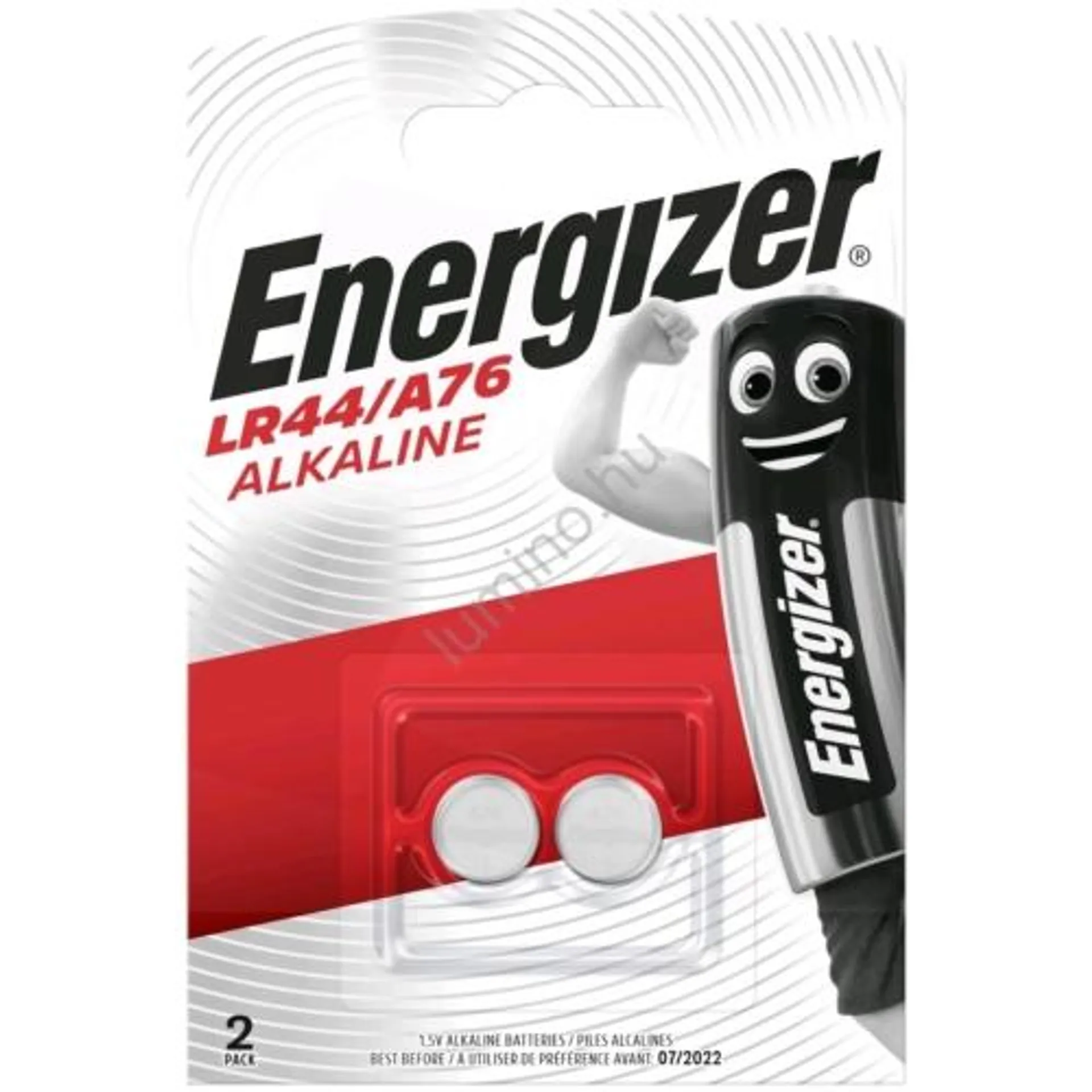 Energizer Alkáli Gombelem AG13/LR44/A76 B2