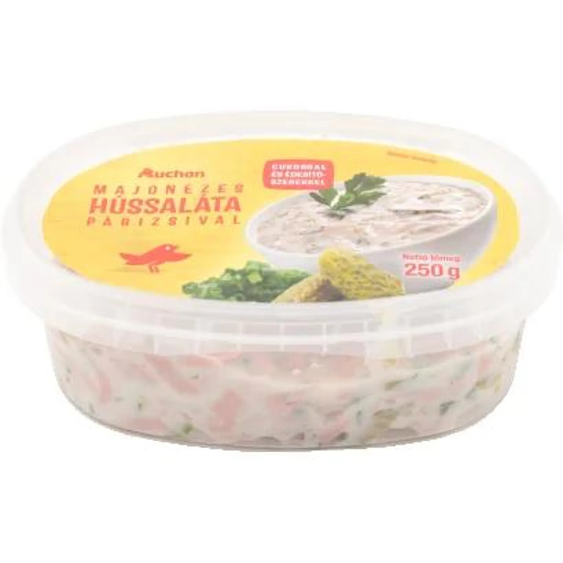 Auchan Nívó Mayonnaise meat salad with Paris with sugar and sweeteners 400 g