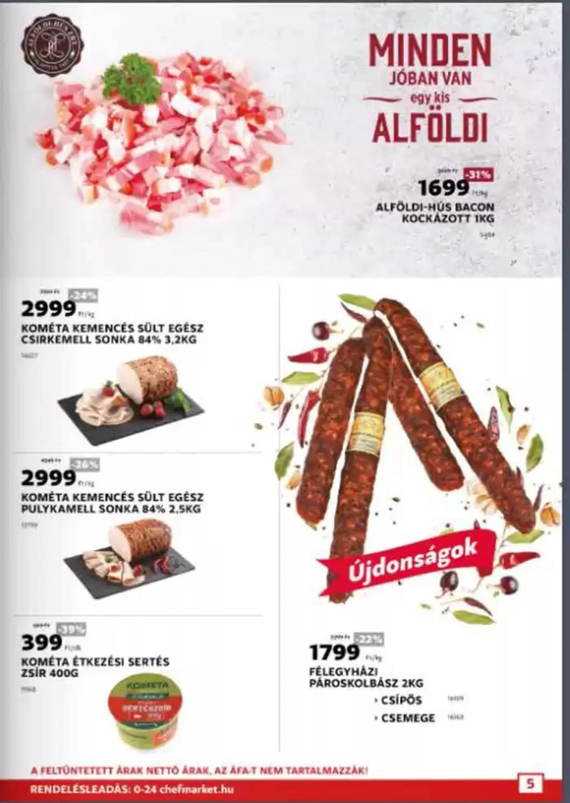 Katalógus Chef Market Magazin október 1.-tól október 31.-ig 2024. - Oldal 5