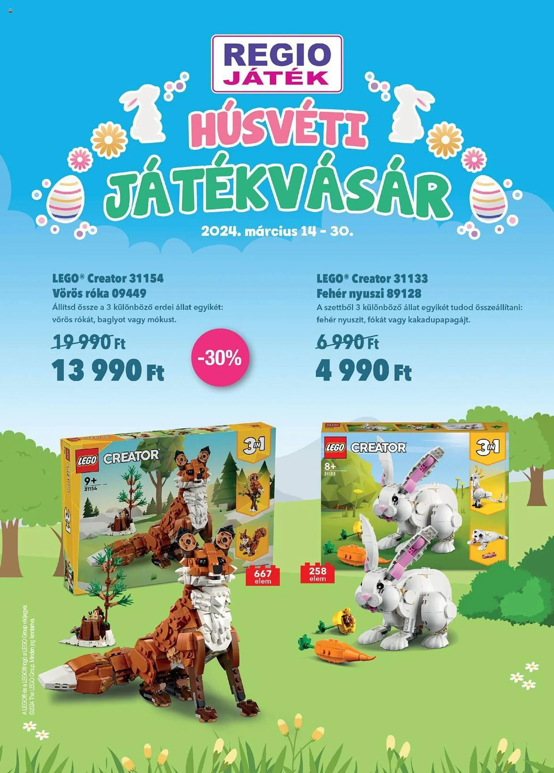 Katalógus Regio Jatek akciós újság március 14.-tól március 30.-ig 2024. - Oldal 