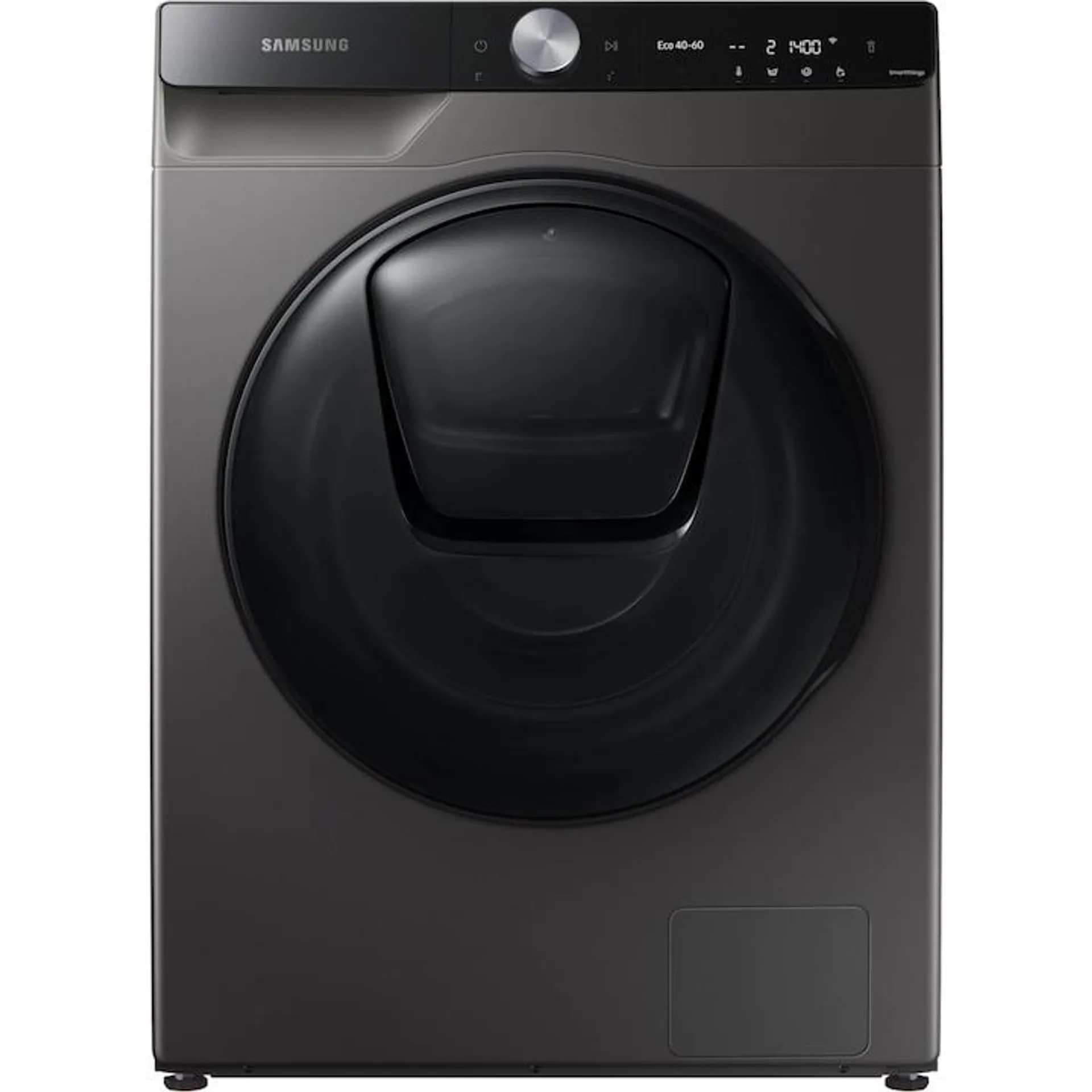 Samsung WW90T754DBX/S7 Mosógép, 9 kg, 1400 RPM, QuickDrive, AI Control, Add Wash, Steam, Super Speed 39, Motor Digital Inverter, Wifi, A energiaosztály, Inox