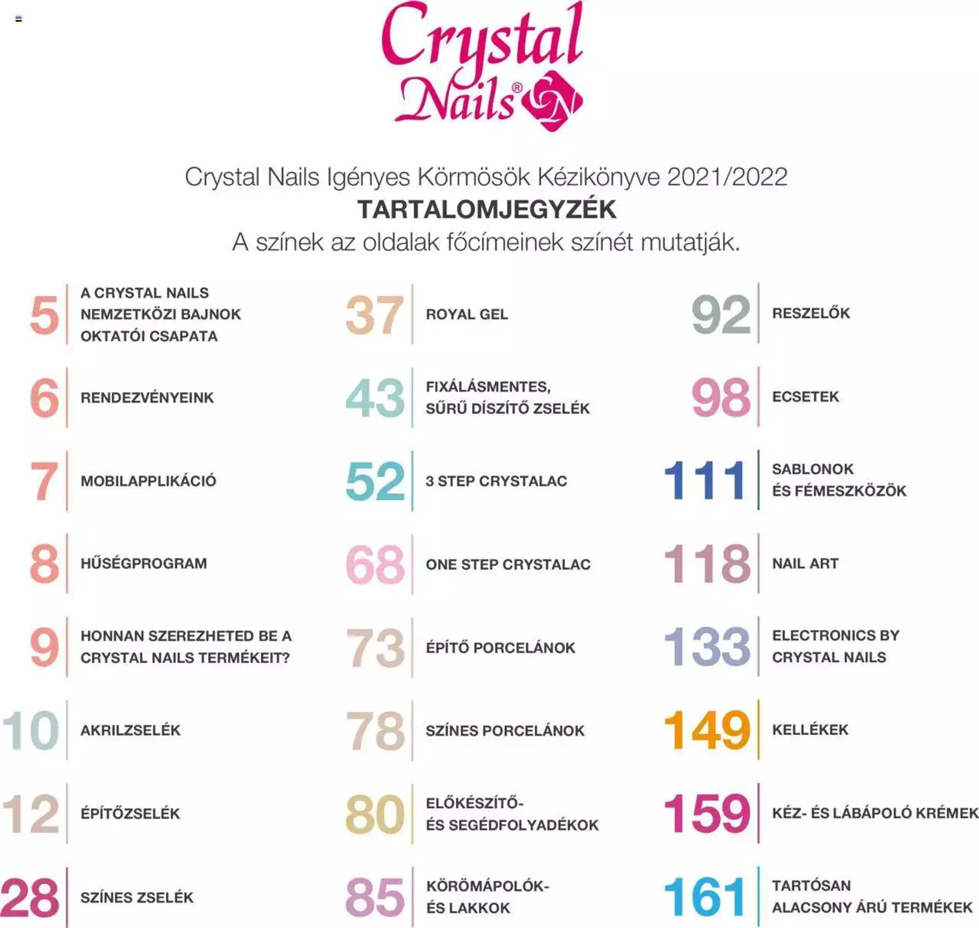 Crystal Nails - Nagykatalógus 21/22 - 2