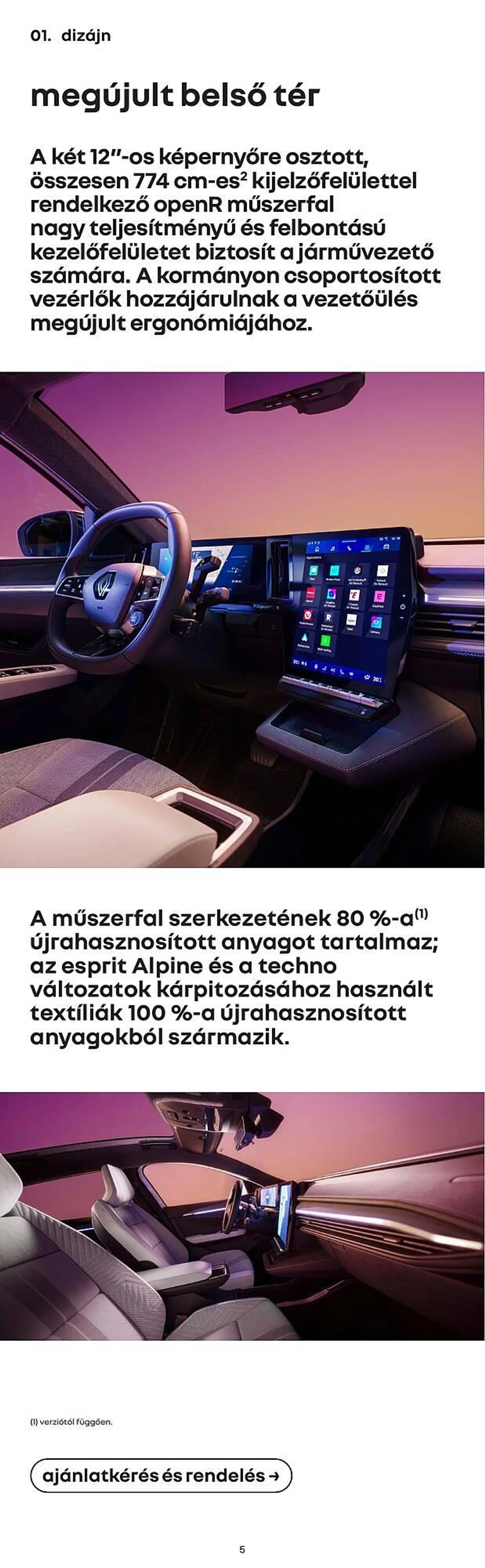 Renault Scenic E-TECH akciós újság - 5