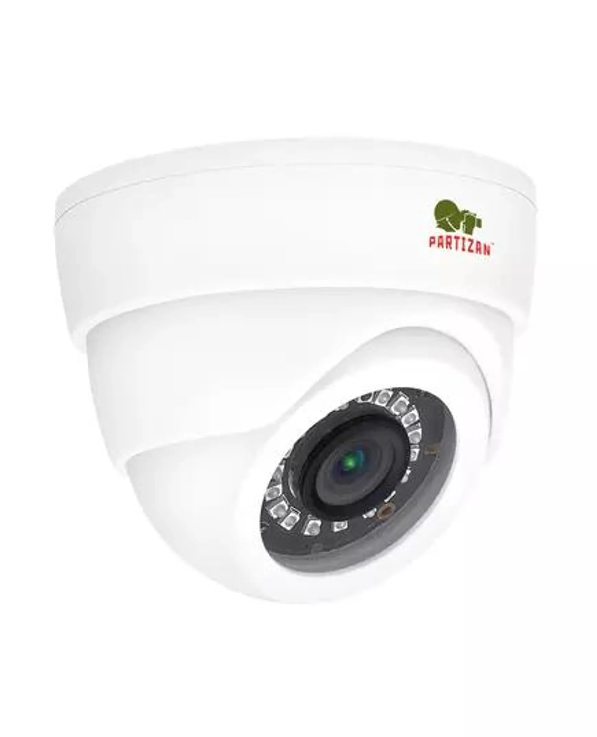 PARTIZAN Dome kamera, CDM-223S-IR FullHD Metal 2Mpx, 2.8mm eyeball