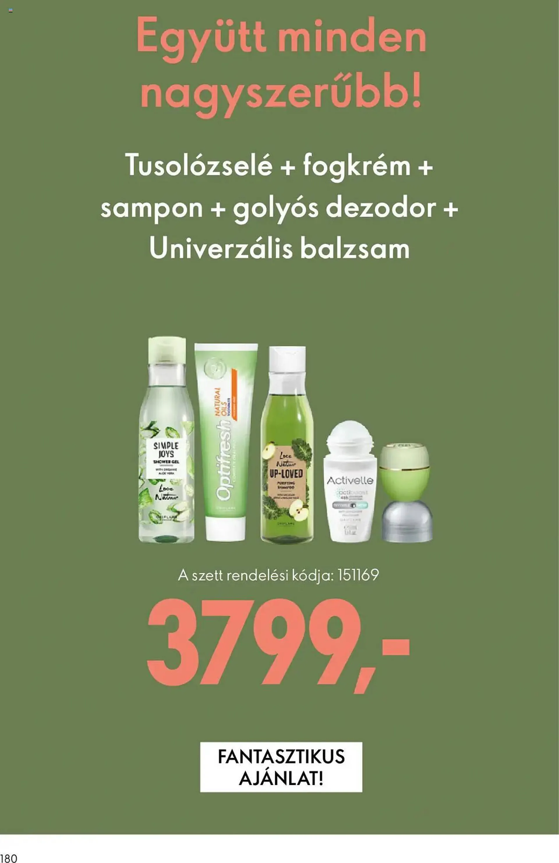 Katalógus Oriflame akciós újság szeptember 10.-tól szeptember 30.-ig 2024. - Oldal 180